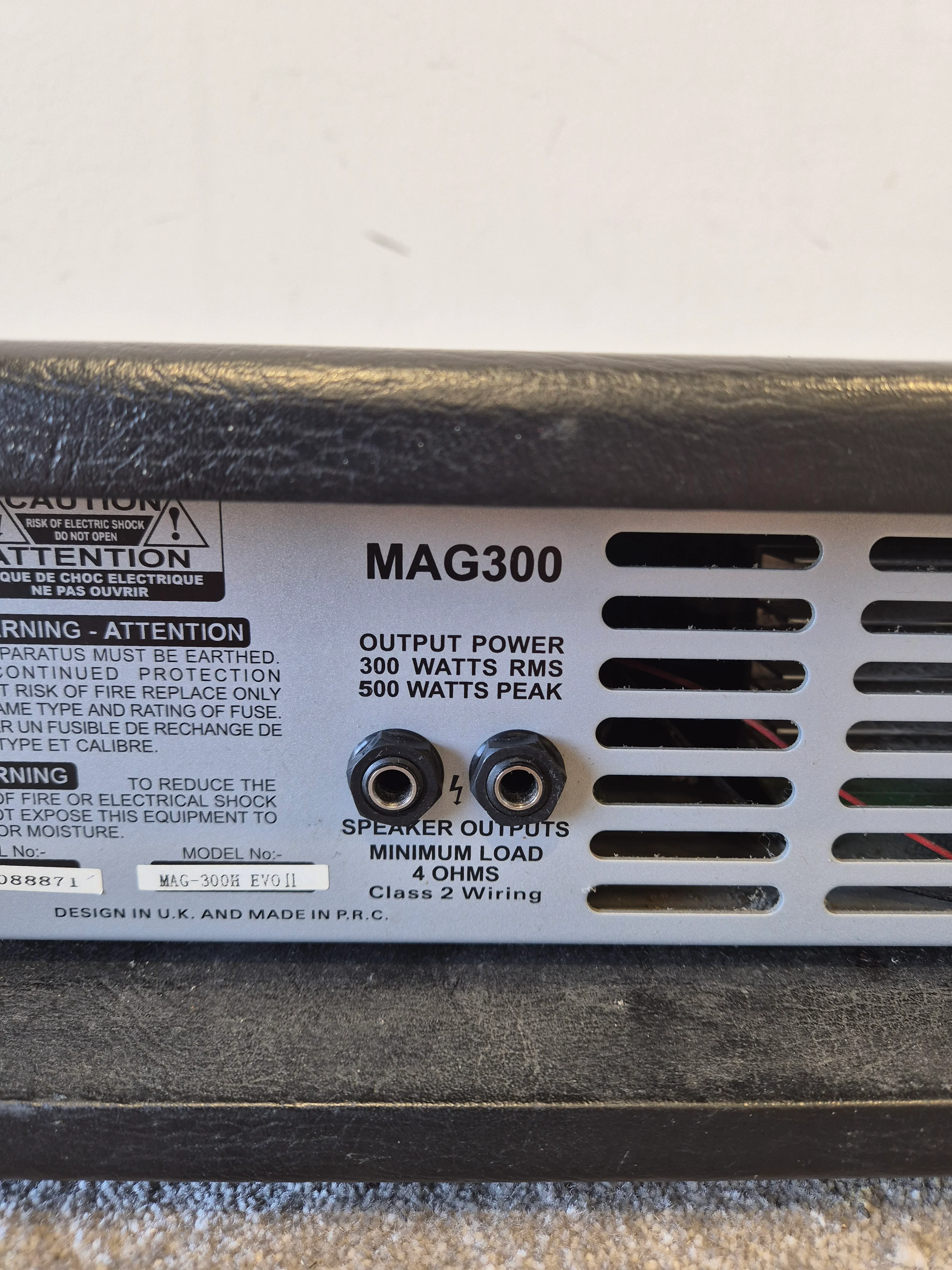 Ashdown MAG 300 EVO II Bass Amp Head – 300W RMS - Good - Image 10