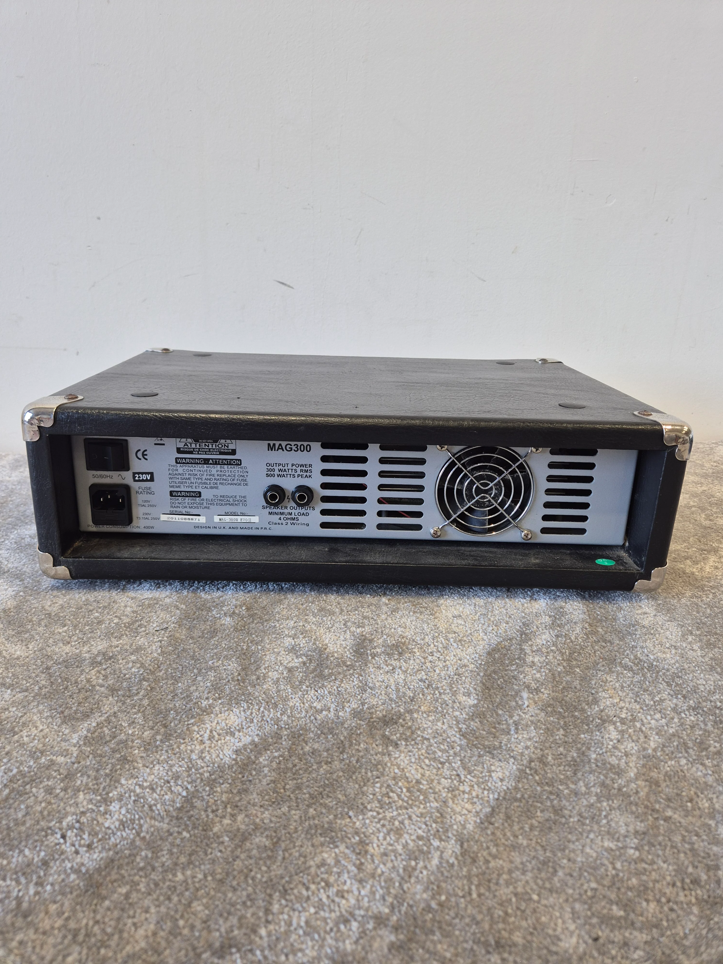 Ashdown MAG 300 EVO II Bass Amp Head – 300W RMS - Good - Image 8