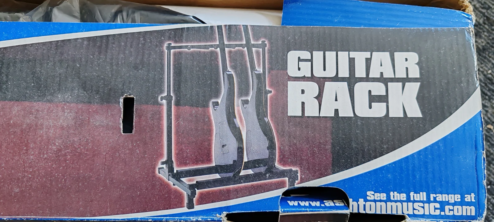 Ashton 3 Guitar Rack Holder + Manuals + Original Box - Image 5