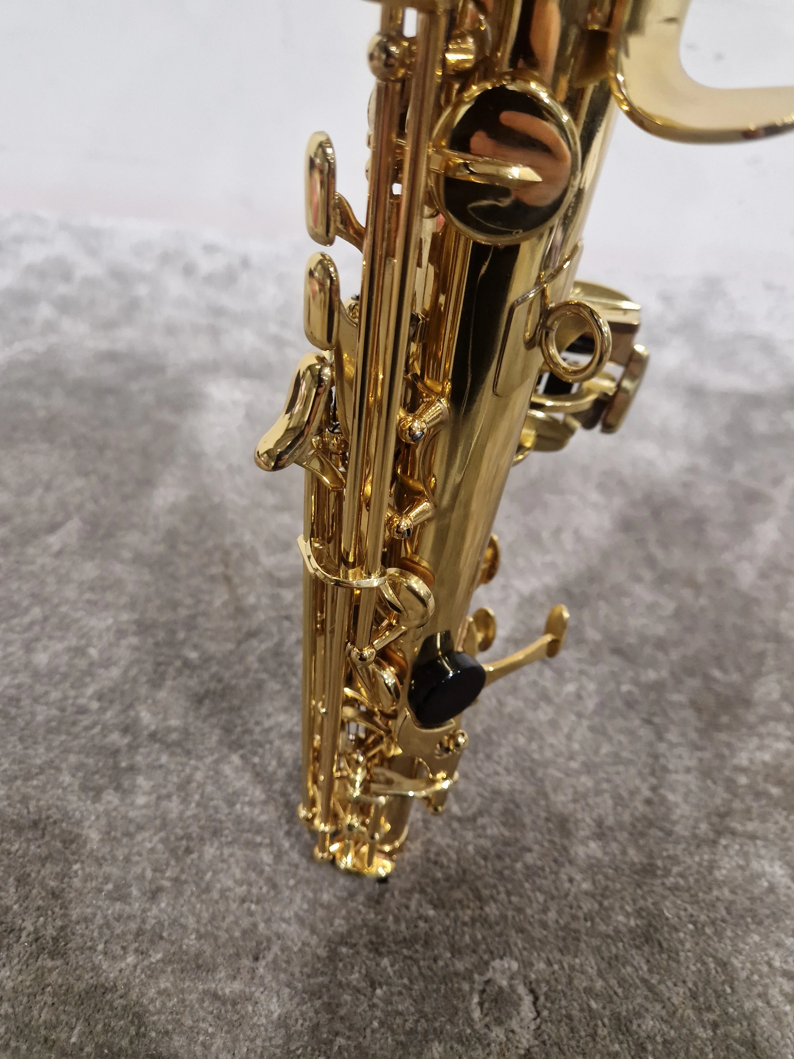 ASS 100 Soprano Saxophone - Soprano Saxophone - Gold Brass - Excellent w/ Hard Case - Image 7