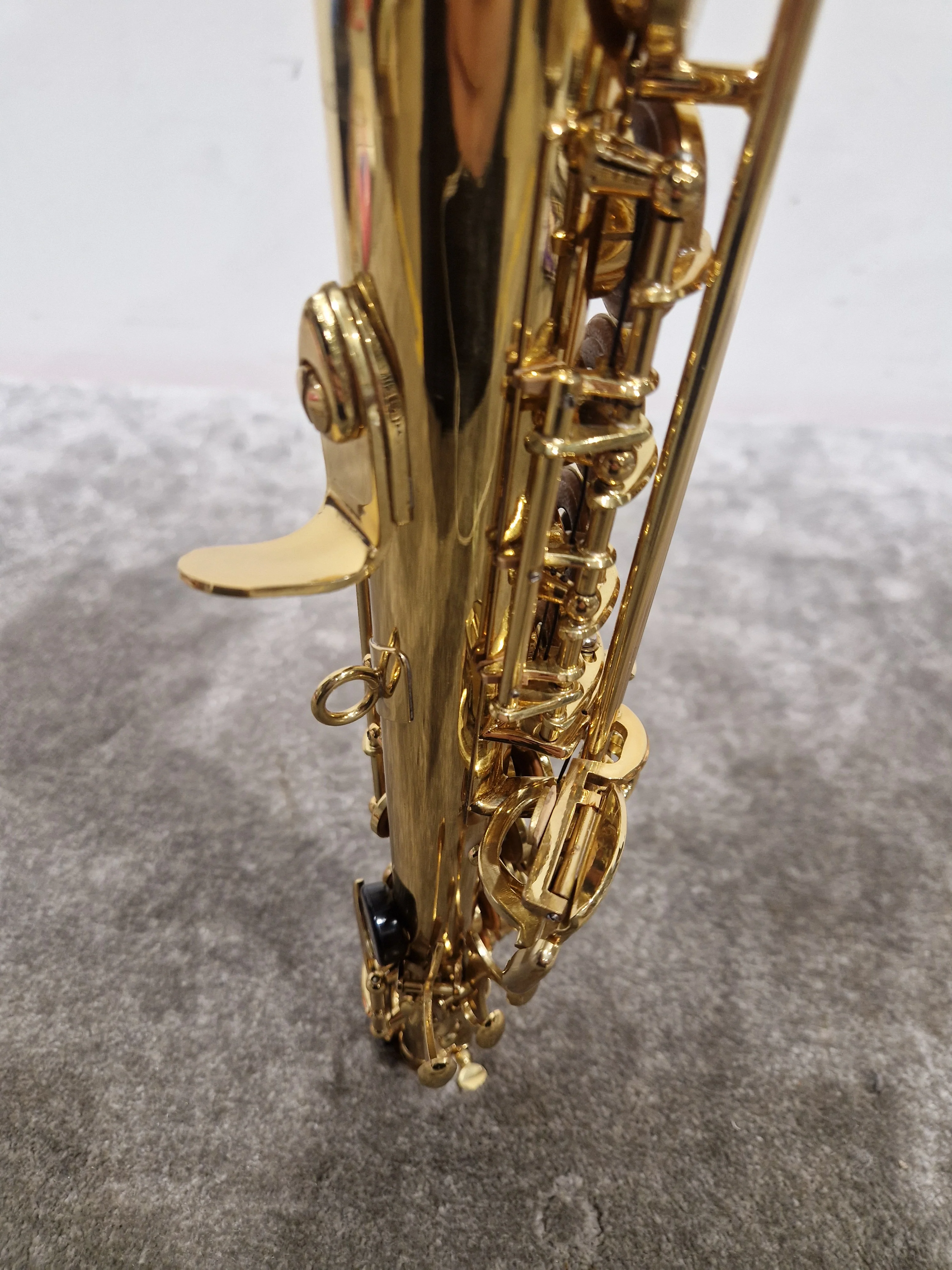 ASS 100 Soprano Saxophone - Soprano Saxophone - Gold Brass - Excellent w/ Hard Case - Image 9