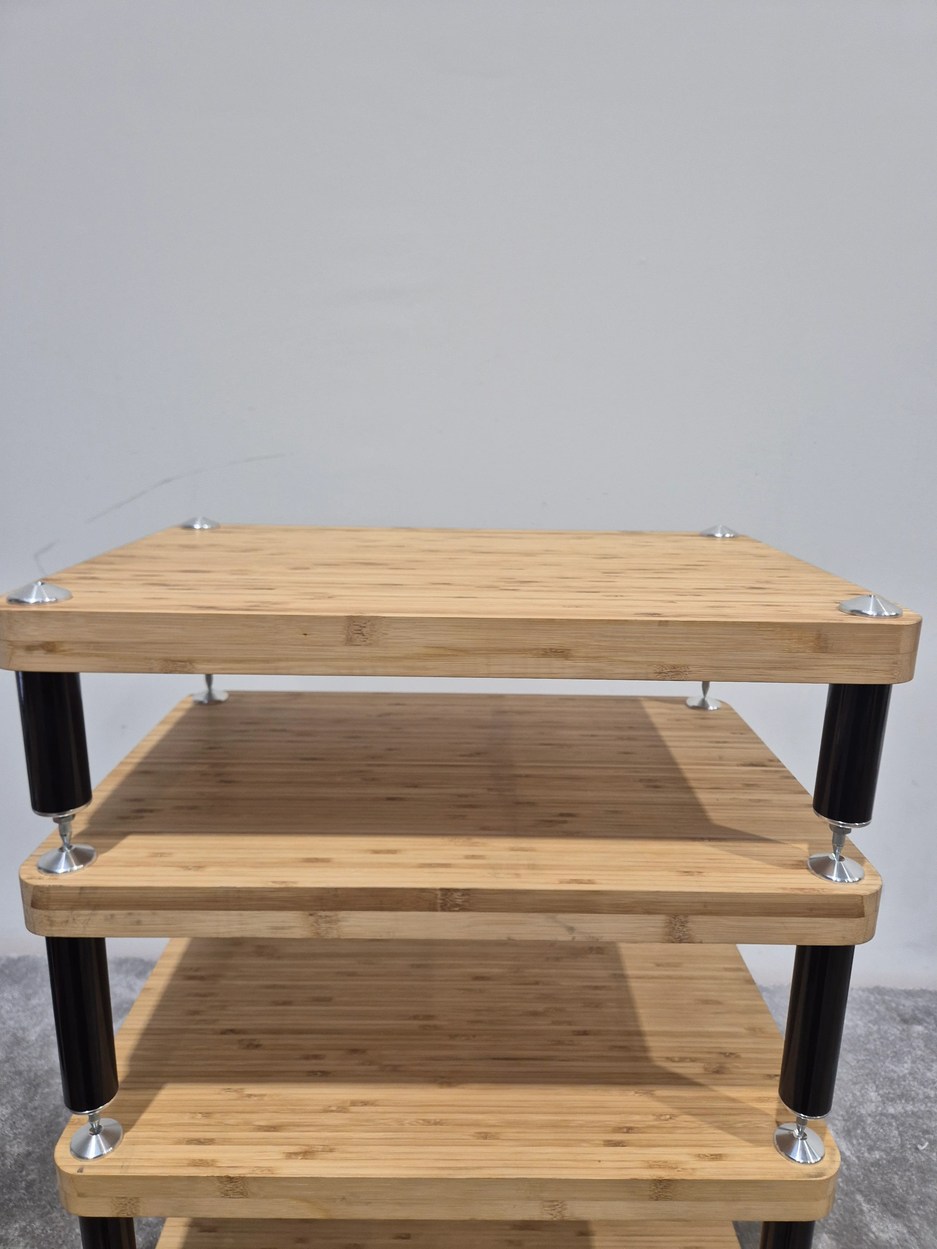 Atacama Evoque Eco 60-40 Modular Hi-fi Rack - Bamboo Construction, Vibration Dampening - Excellent - Image 7