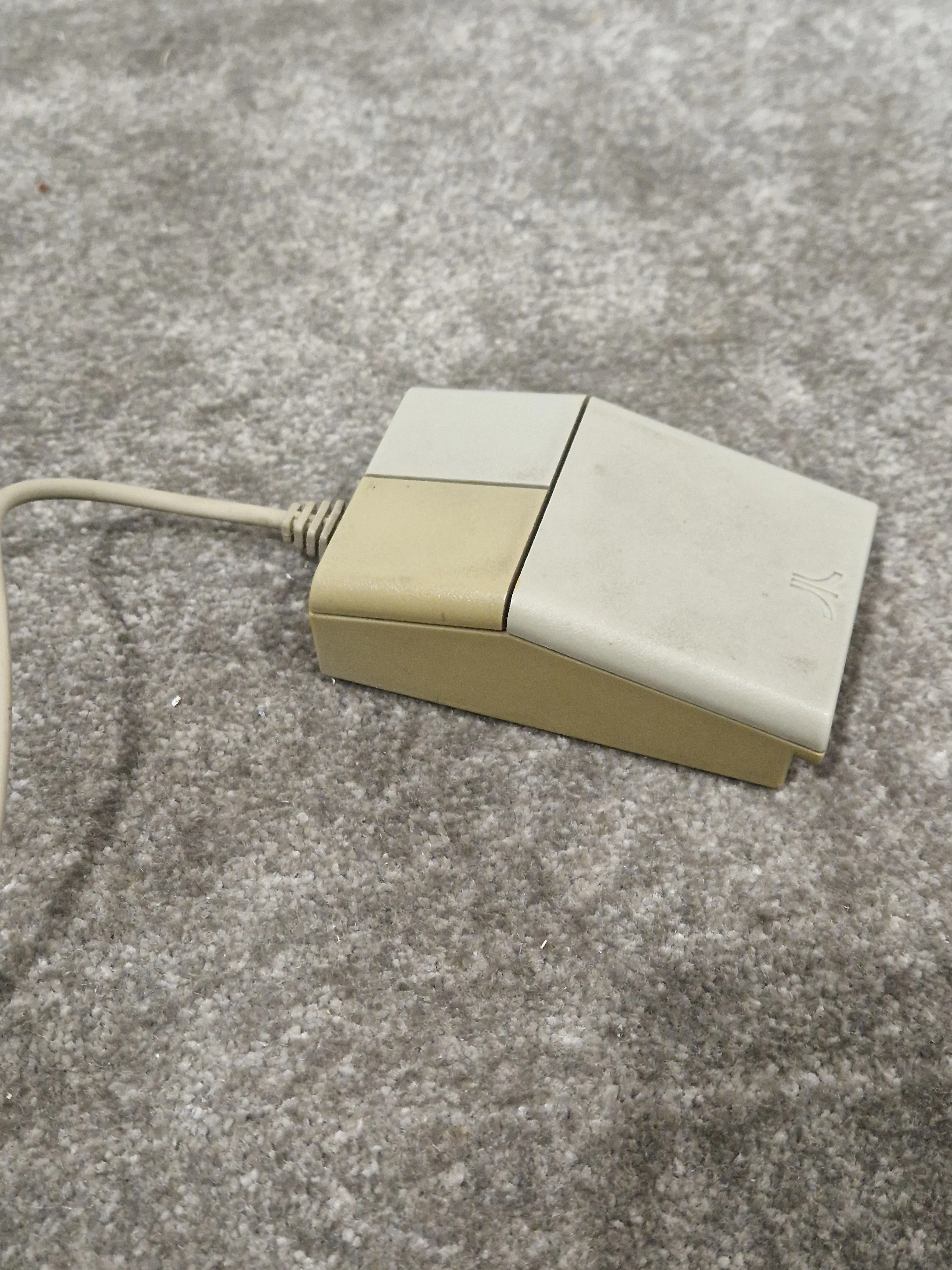 Atari Rollerball Mouse - Classic Trackball Design - Good - Image 5