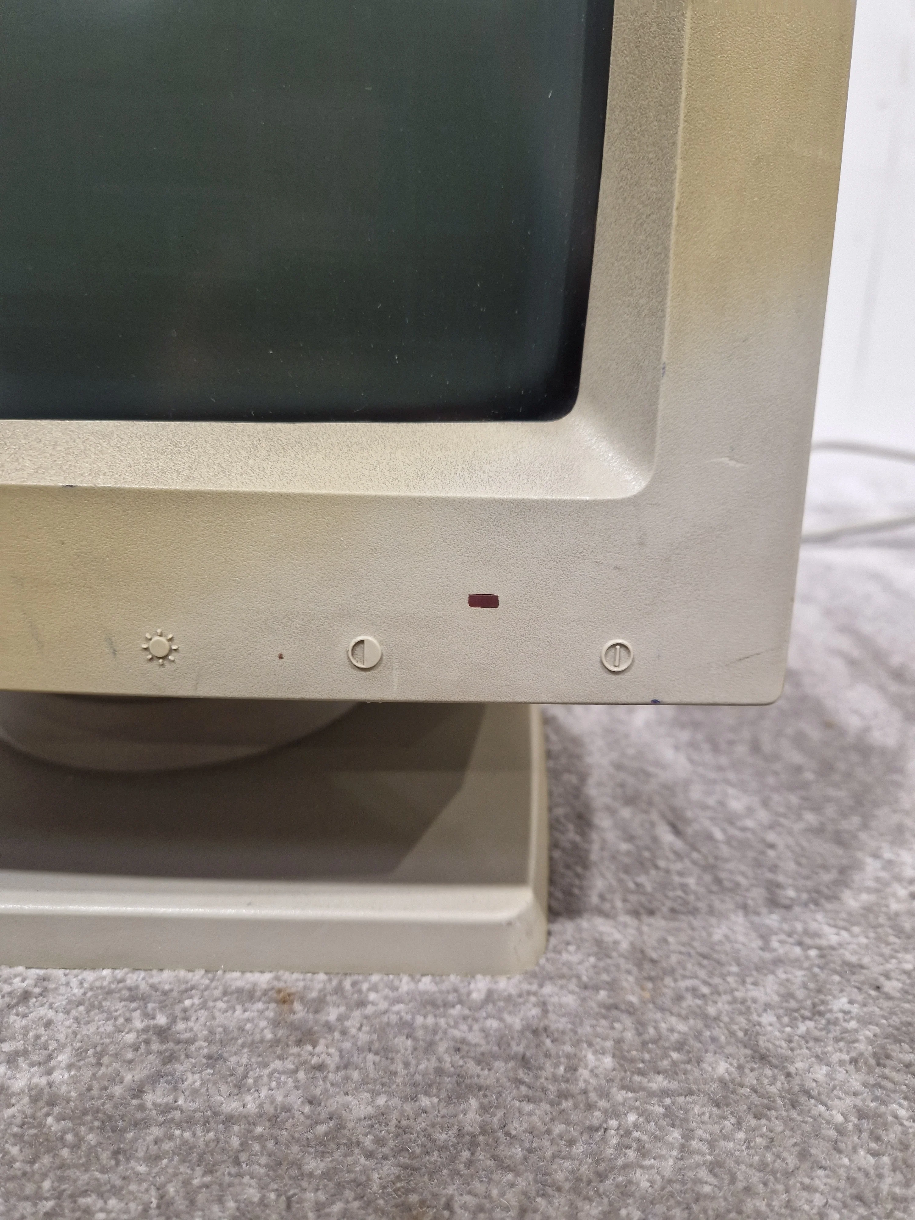 Atari SM125 - High-Resolution Monochrome Monitor - Very Good w/ Power Supply - Image 3