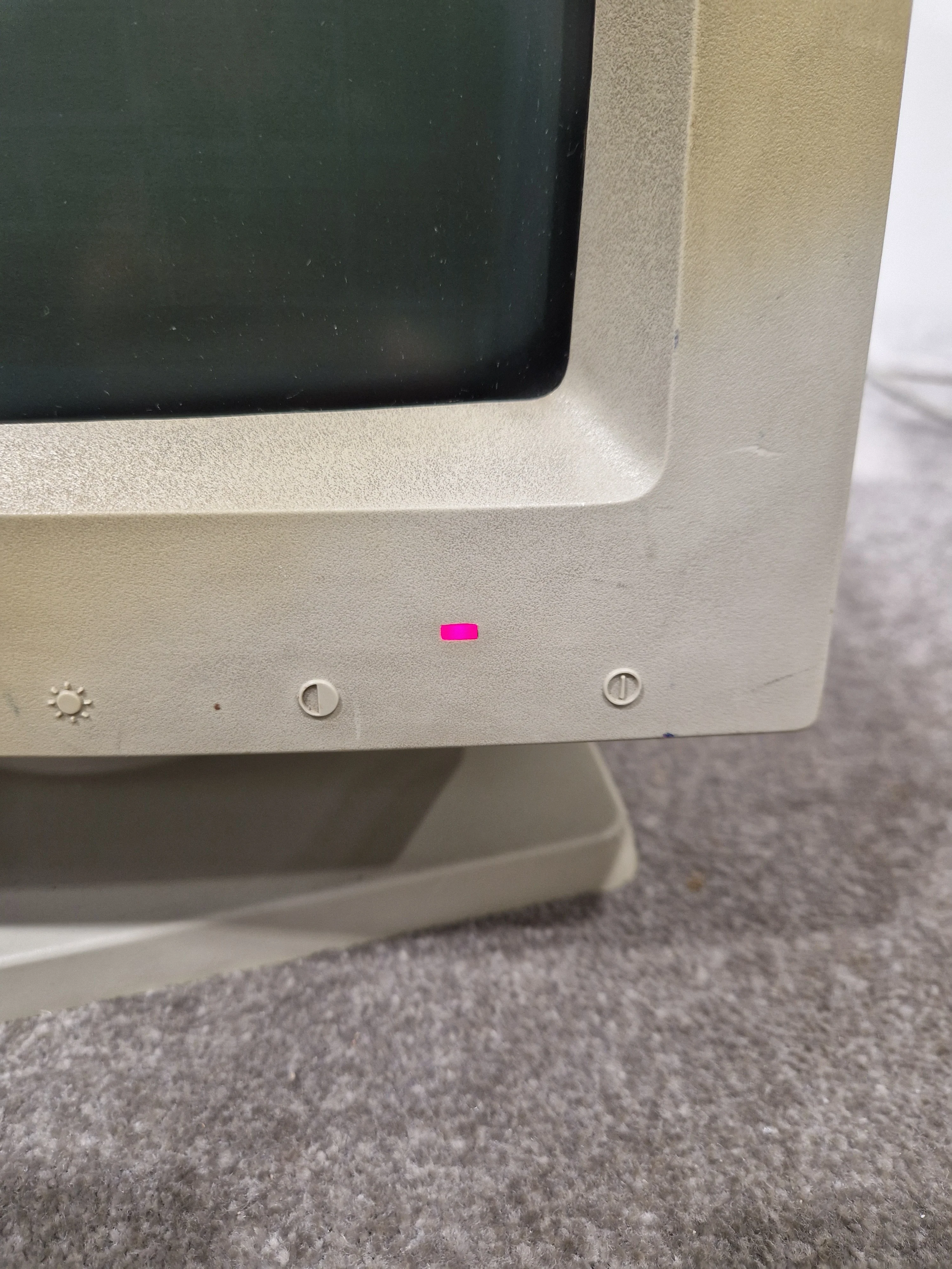 Atari SM125 - High-Resolution Monochrome Monitor - Very Good w/ Power Supply - Image 8