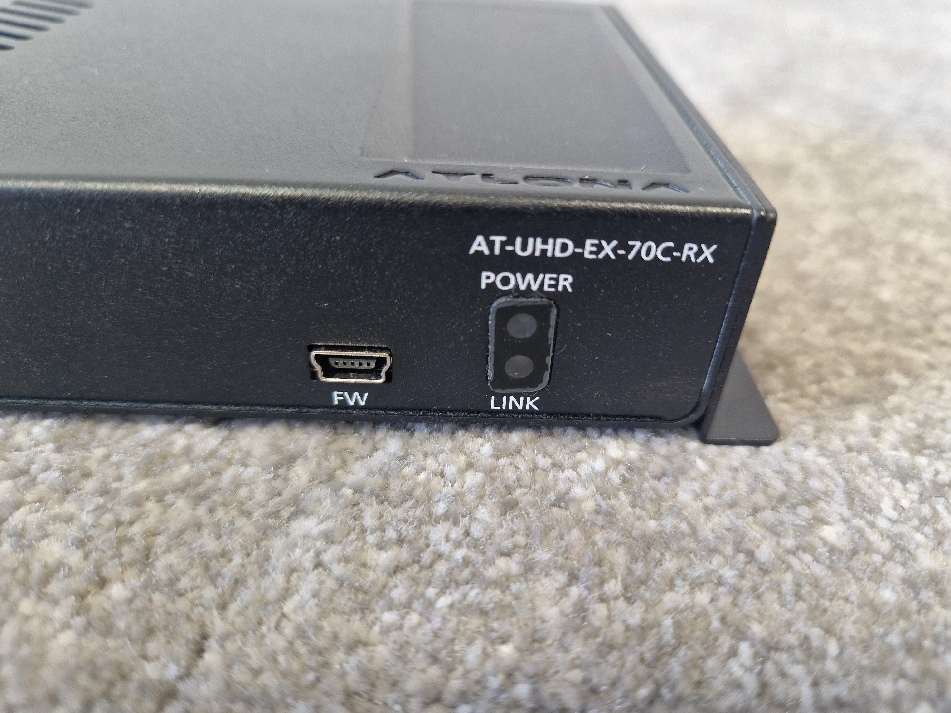 Atlona AT-UHD-EX-70C-RX – 4K HDBaseT Receiver – RS-232 & IR Control – Very Good - Image 3