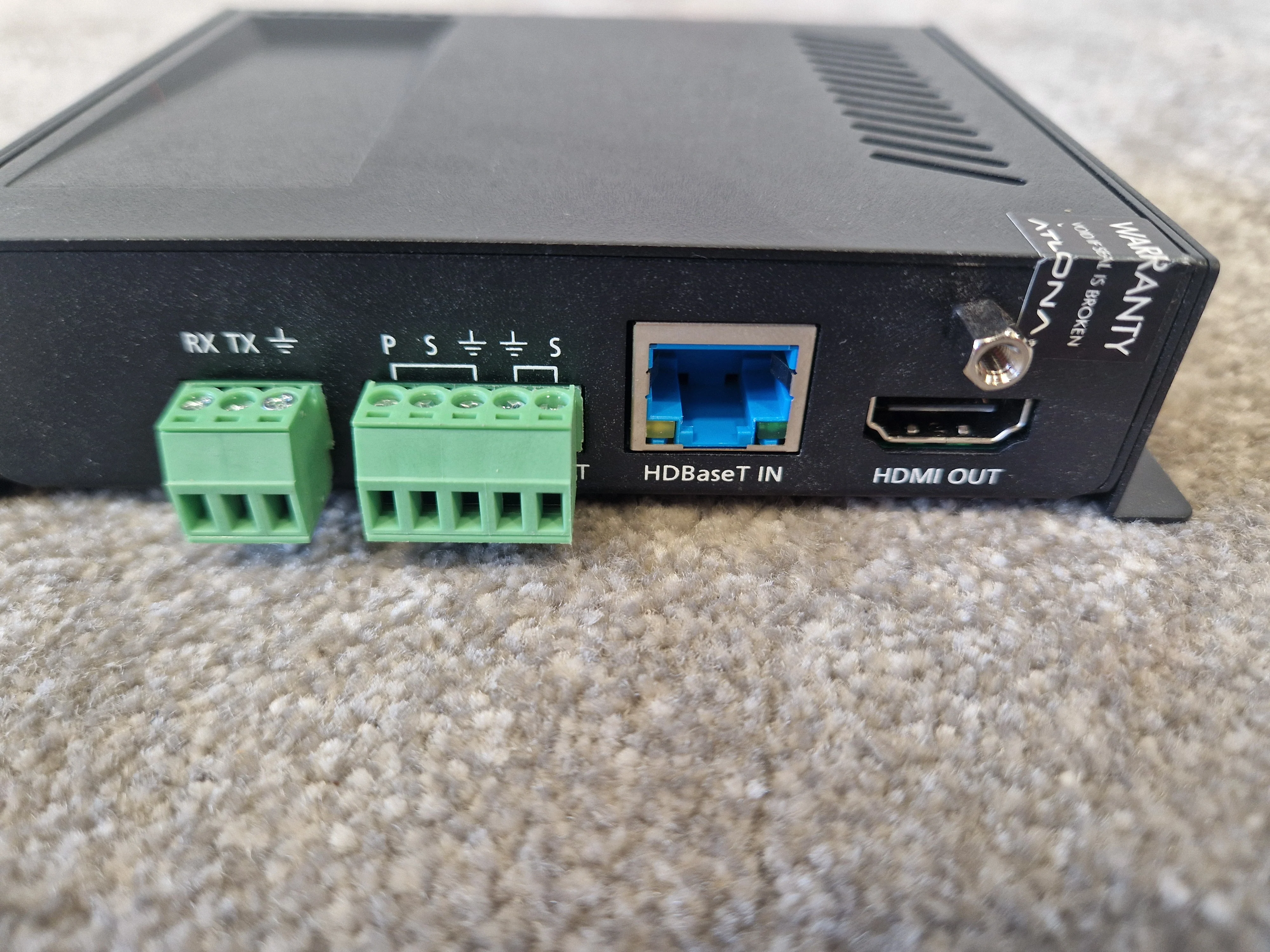 Atlona AT-UHD-EX-70C-RX – 4K HDBaseT Receiver – RS-232 & IR Control – Very Good - Image 5