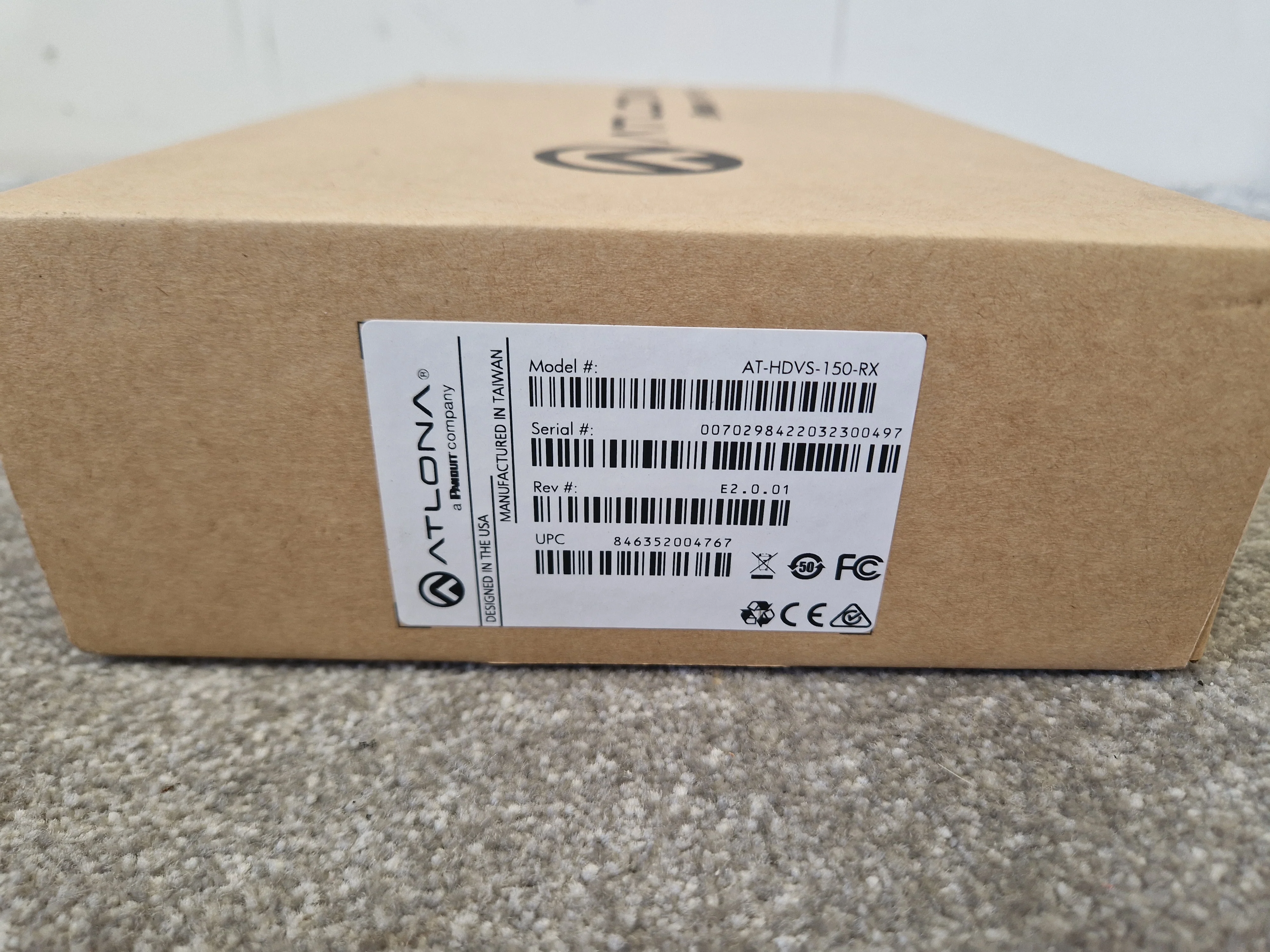 Atlona AT-HDVS-150-RX HDBaseT Scaler – Open Box New w/ AC Adapter - Image 4