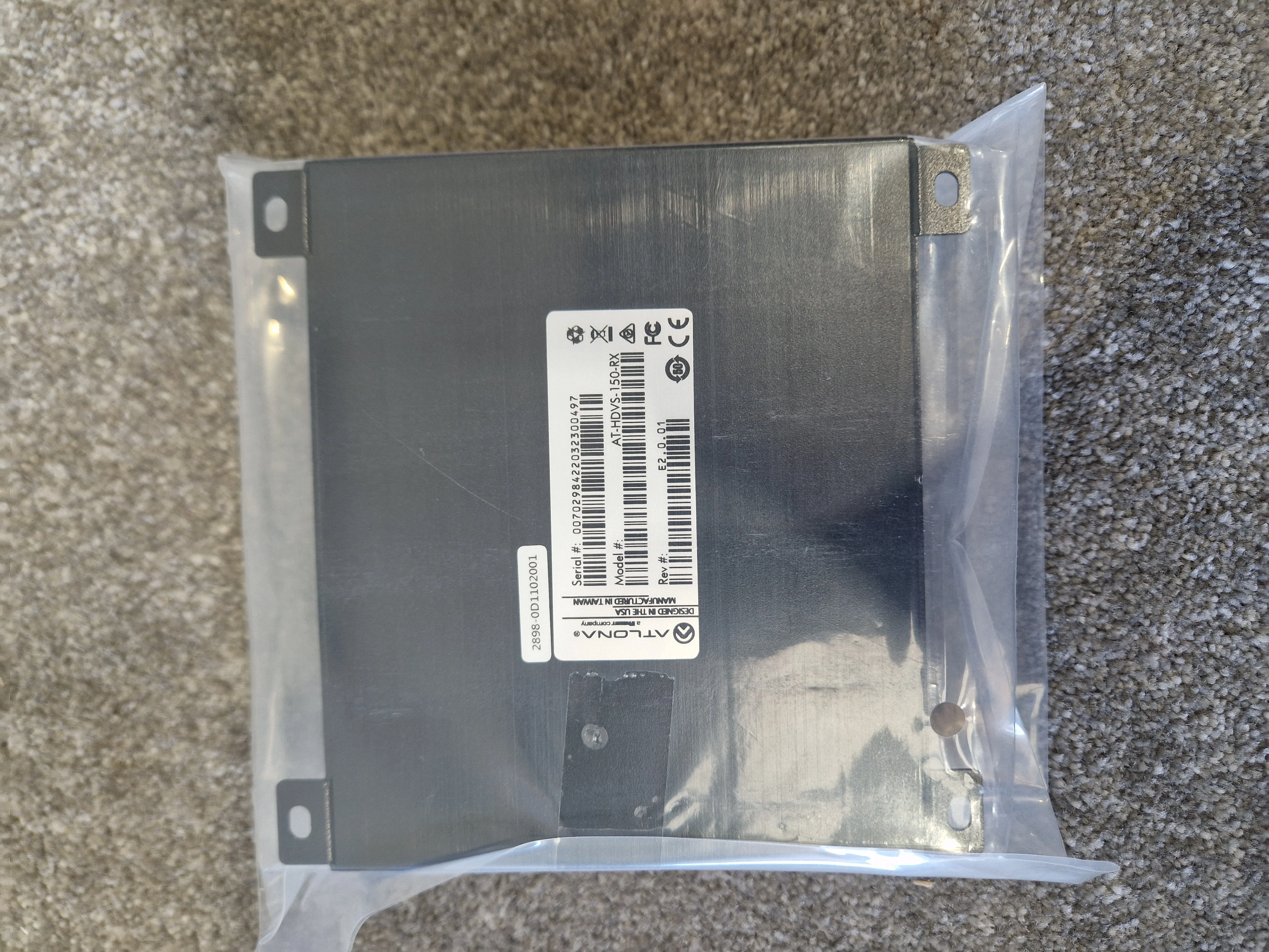 Atlona AT-HDVS-150-RX HDBaseT Scaler – Open Box New w/ AC Adapter - Image 9