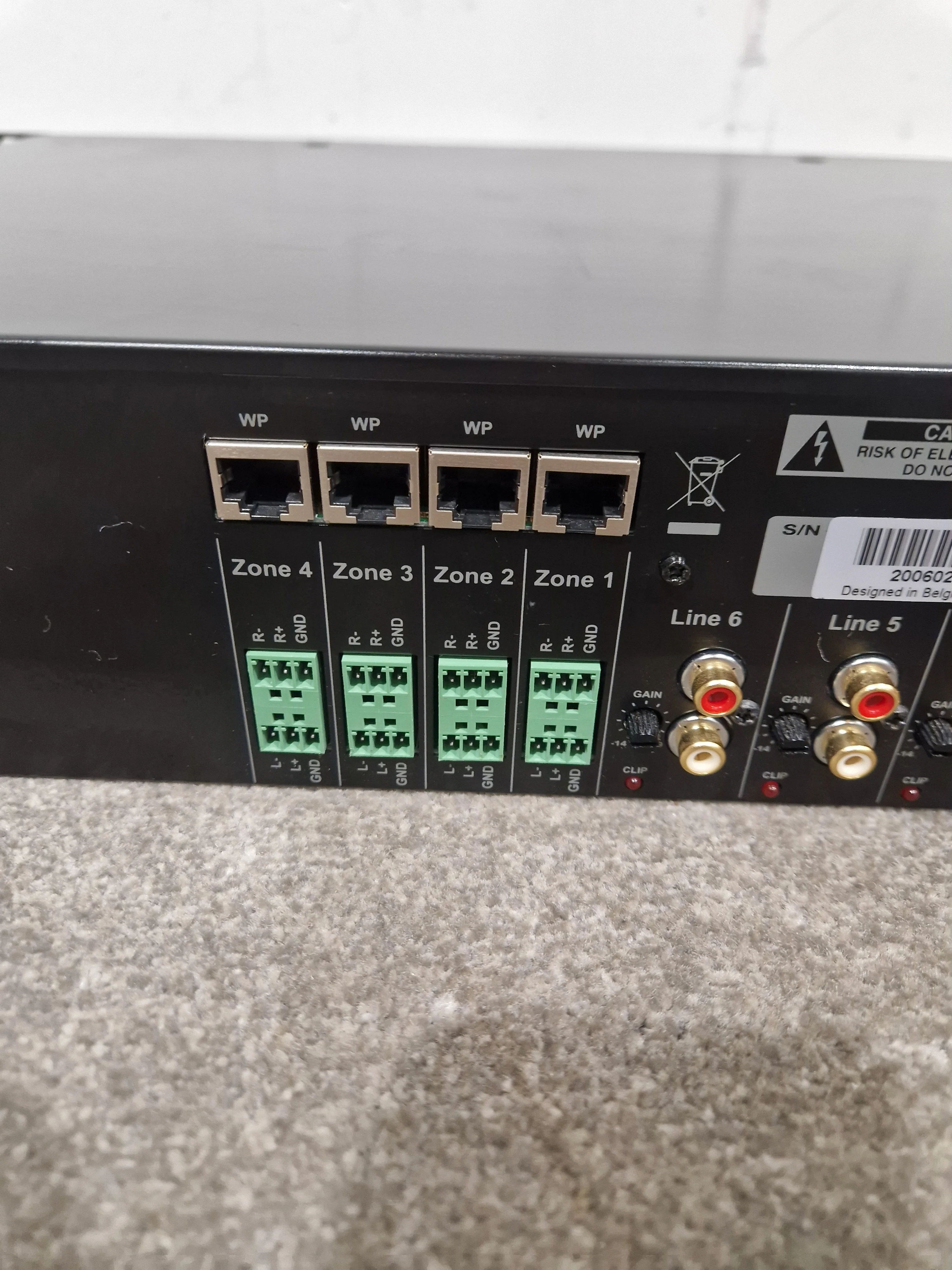 AUDAC MTX48 - Audio Matrix Mixer - Good - Image 10