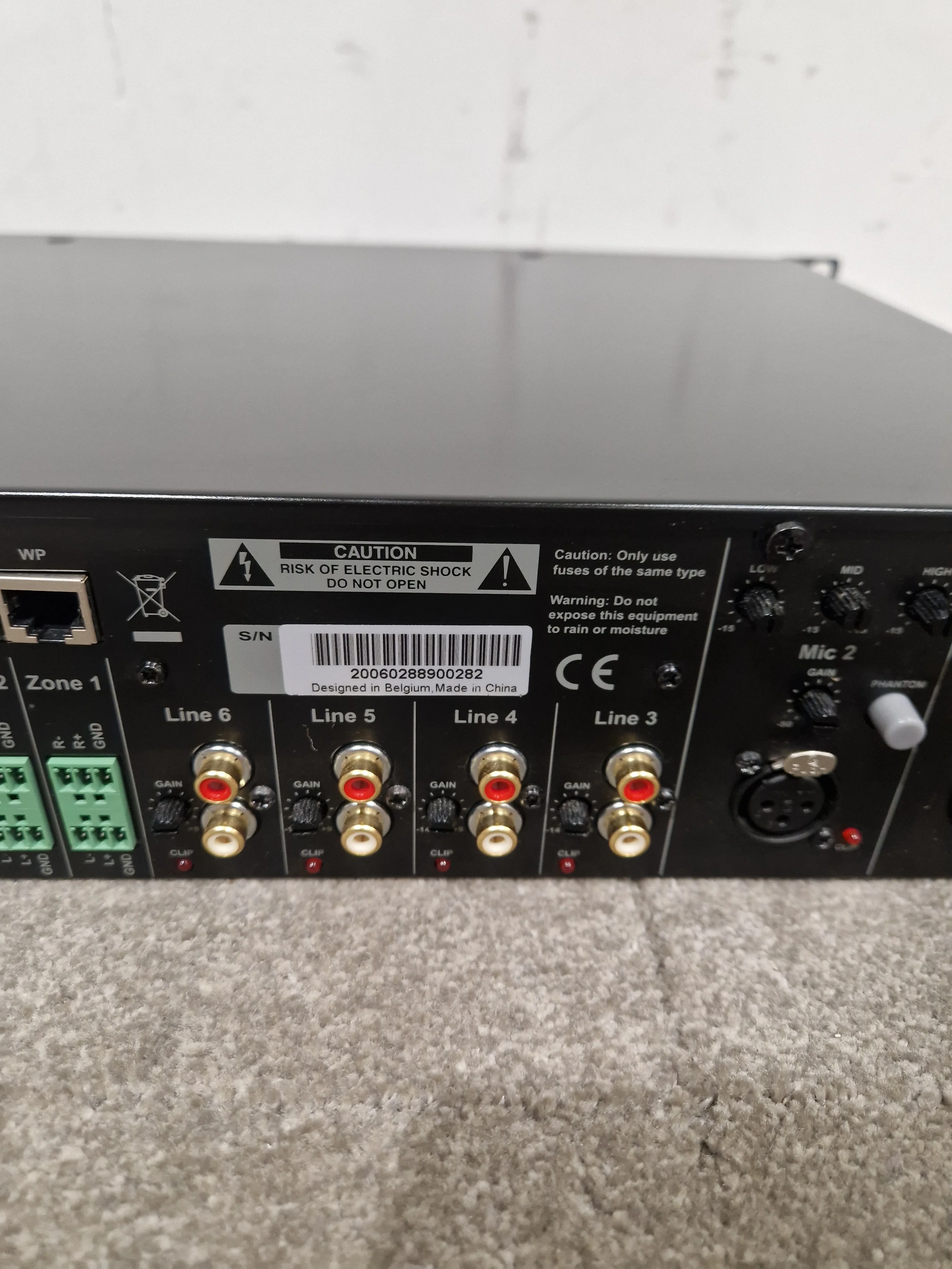 AUDAC MTX48 - Audio Matrix Mixer - Good - Image 4
