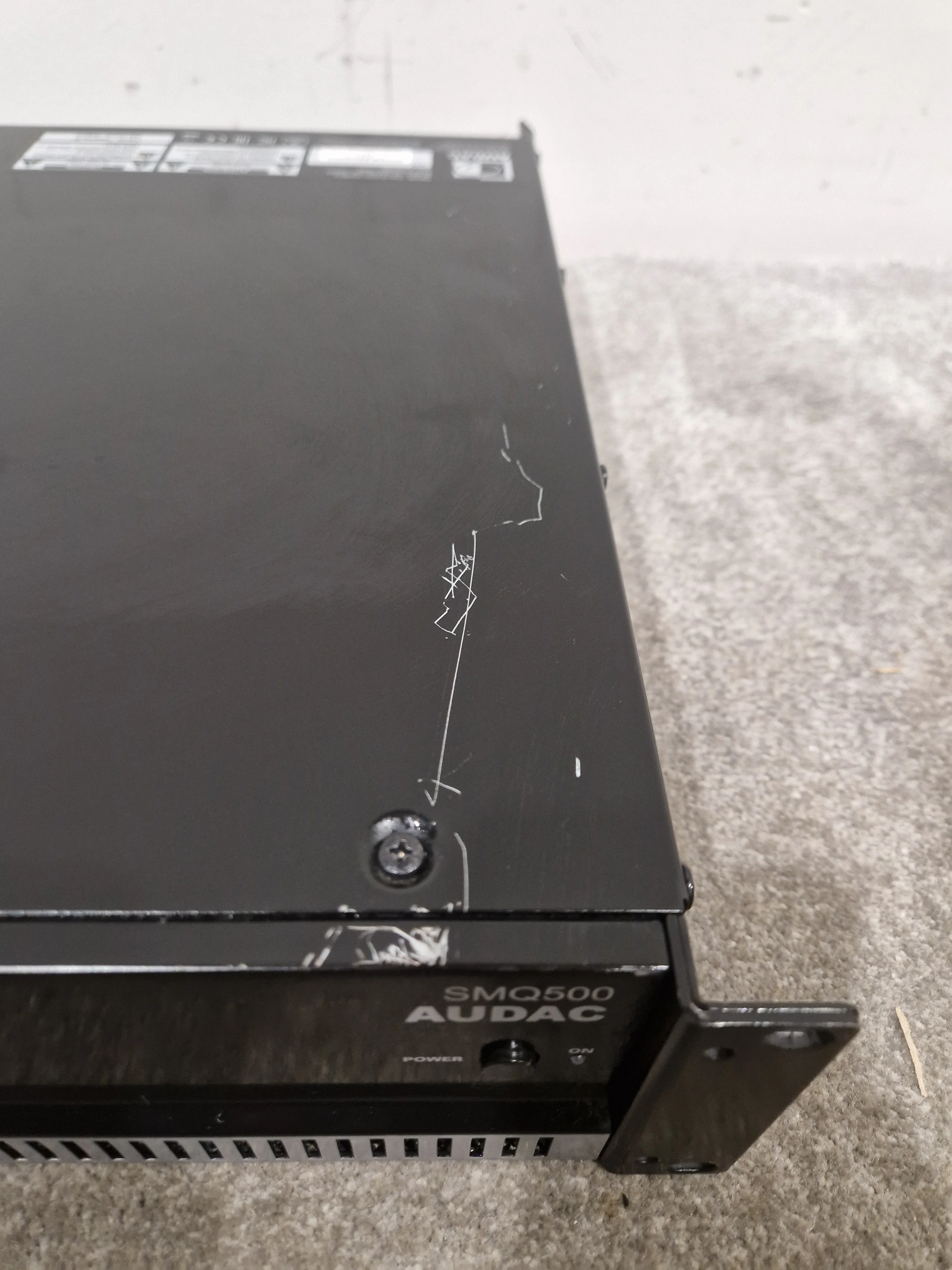AUDAC SMQ500 - Power Amplifier - Good - Image 3