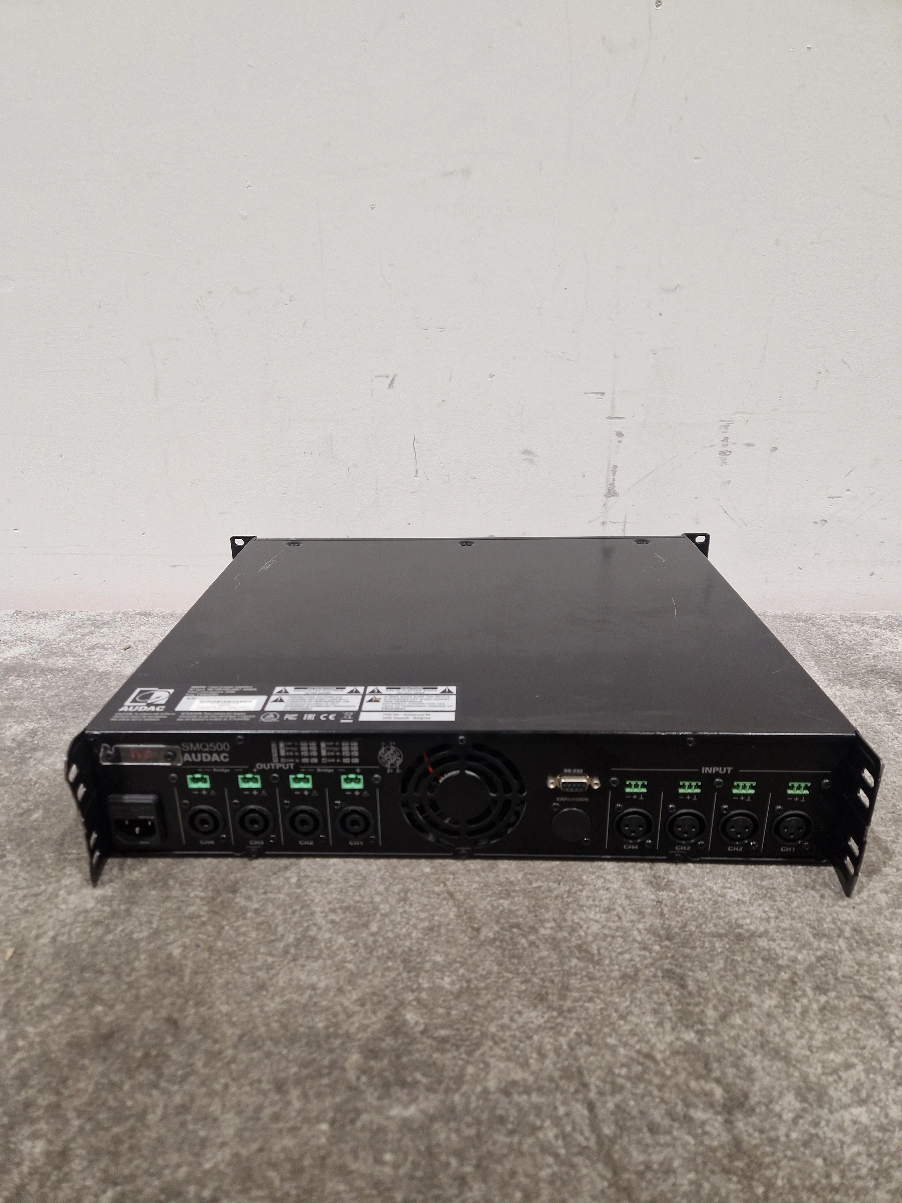 AUDAC SMQ500 - Power Amplifier - Good - Image 6