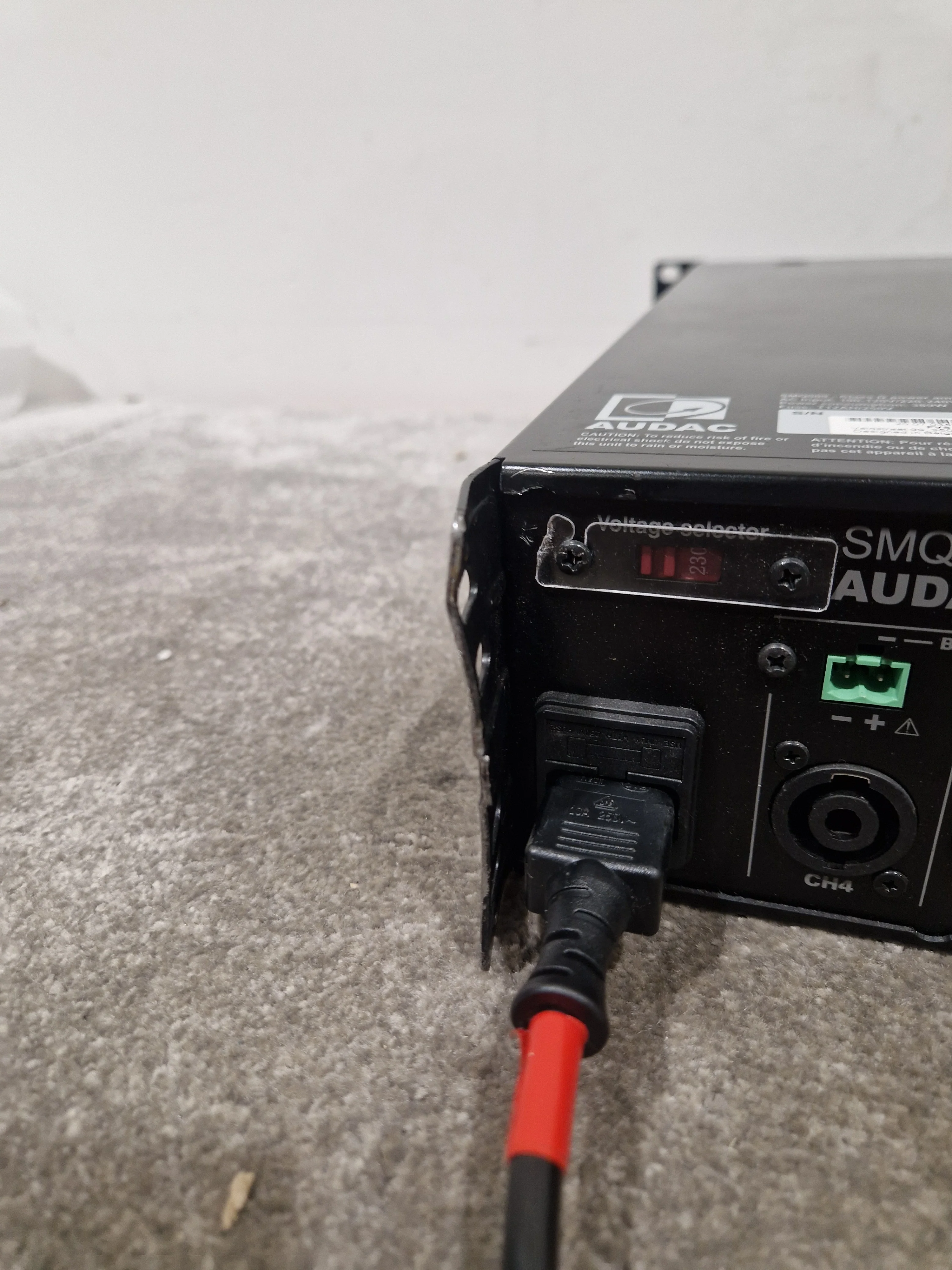 AUDAC SMQ500 - Power Amplifier - Good - Image 7