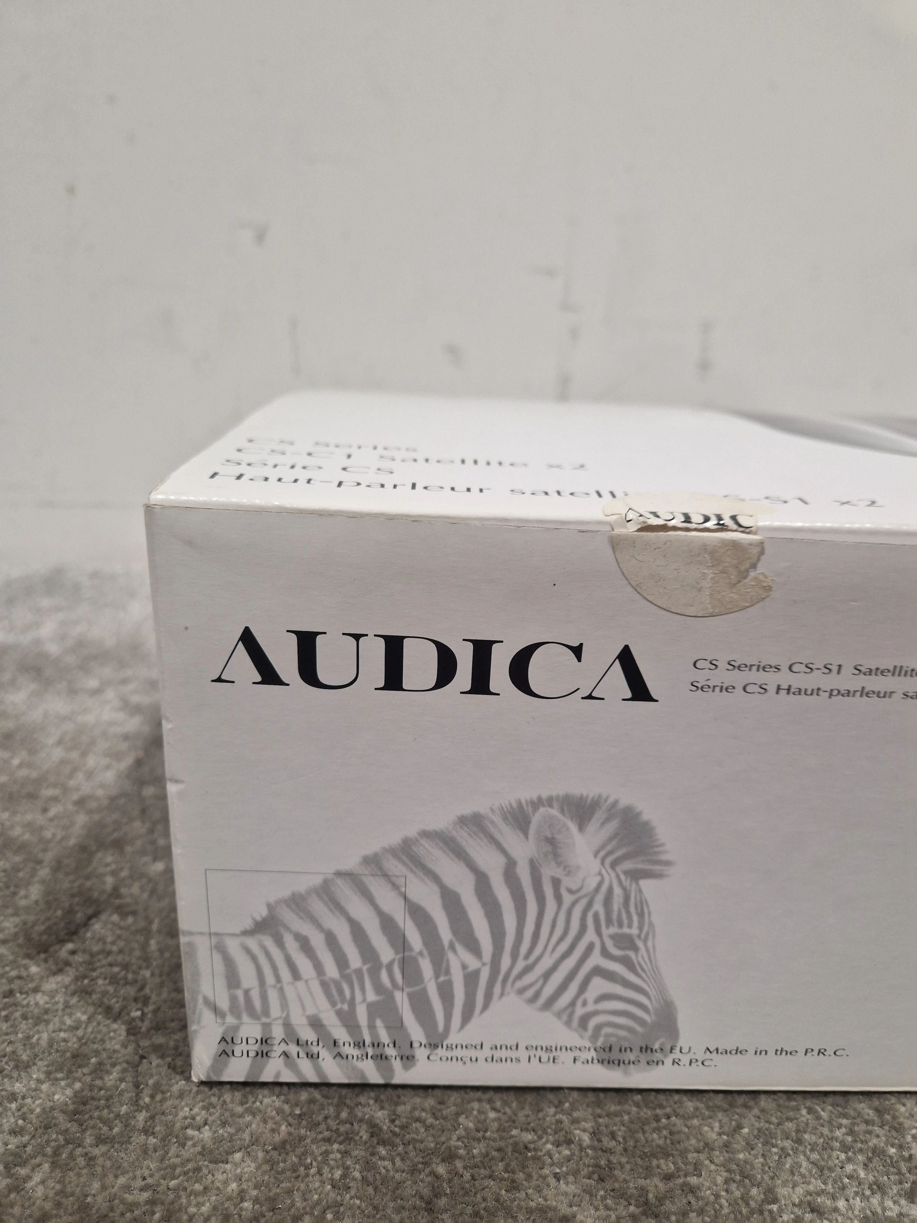 Audica CS Series Centre Speaker And CS-S1 Satellite Speakers - High-Definition Audio - Excellent w/ Original Box - Image 12
