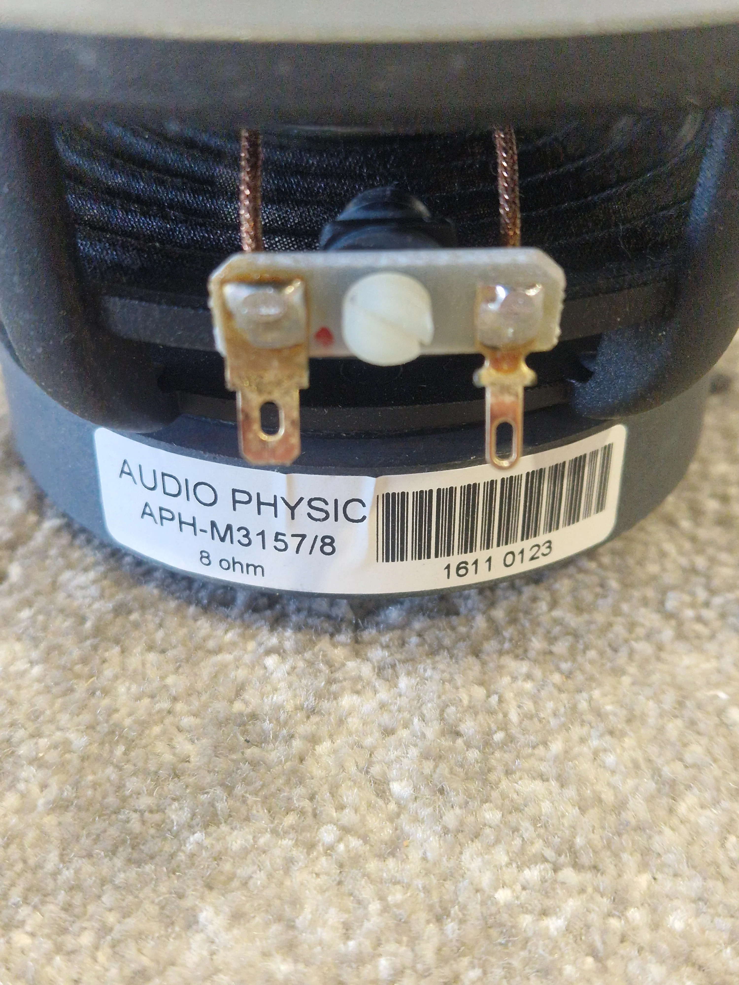 Audio `Physic APH-M3157/8 8 OHMS - For Classic 10 – Speaker Driver - Excellent - Image 10