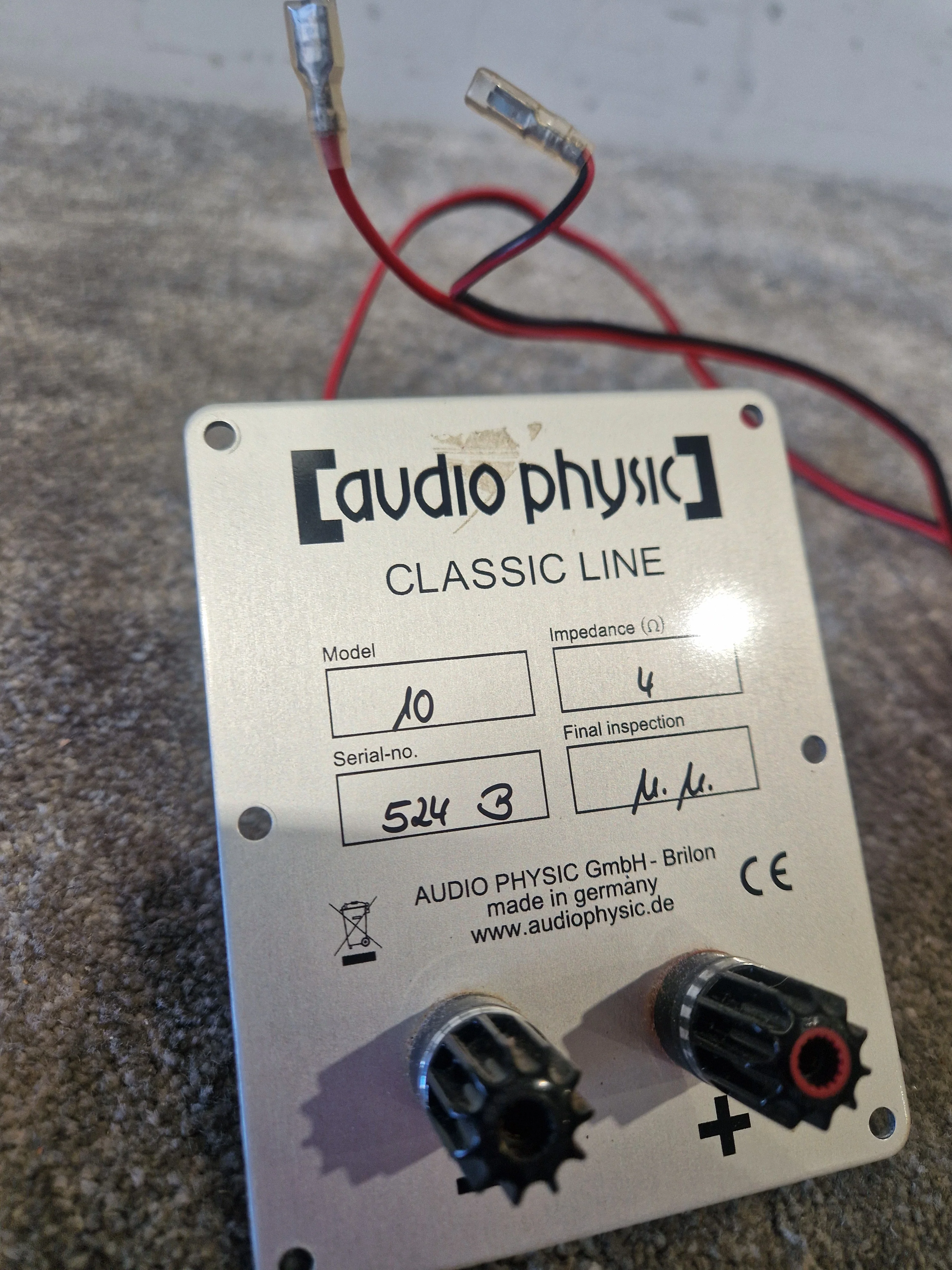 Audio Physic Classic 10 Crossover Board – Crossover - Excellent - Image 15