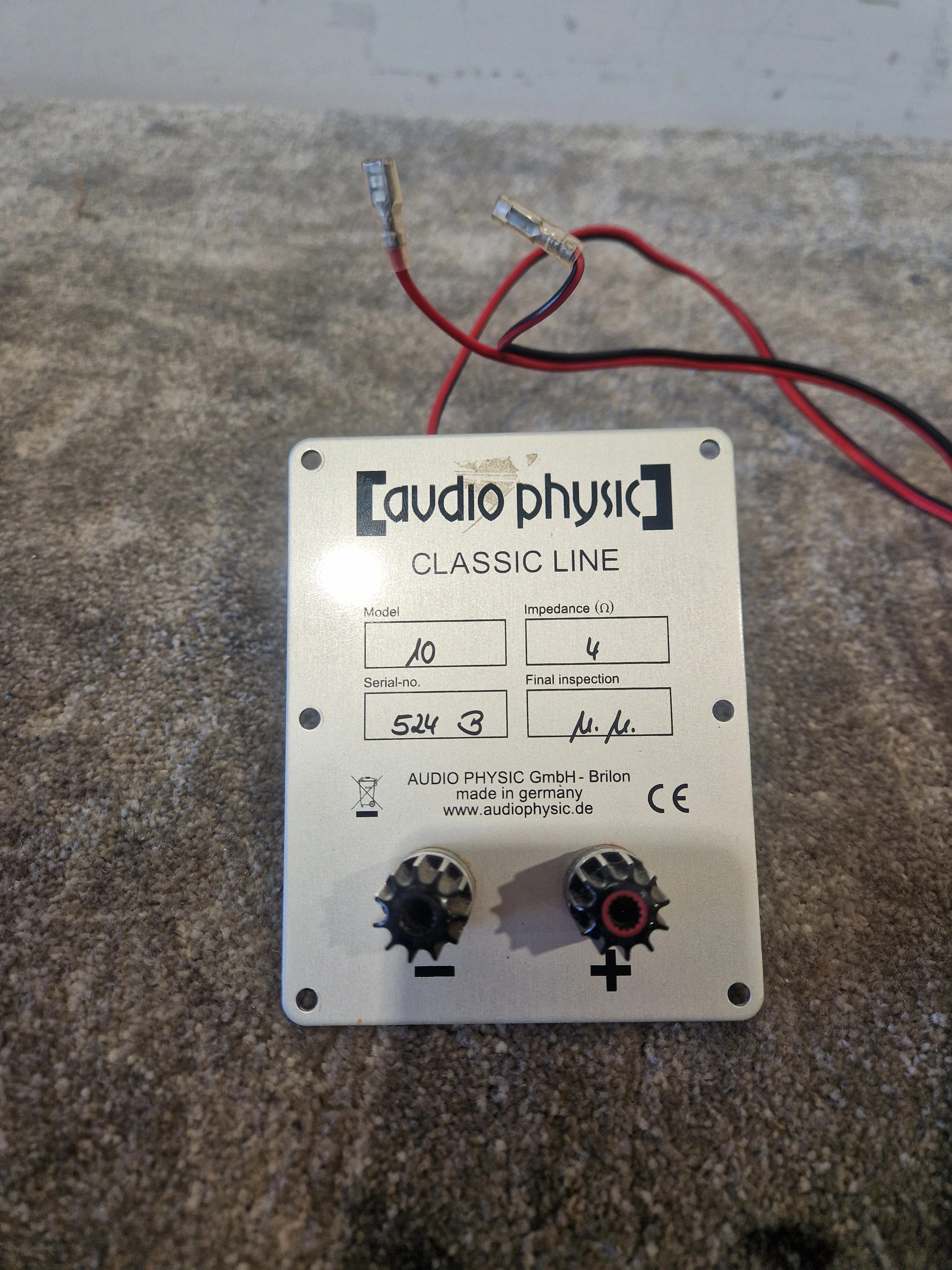 Audio Physic Classic 10 Crossover Board – Crossover - Excellent - Image 3