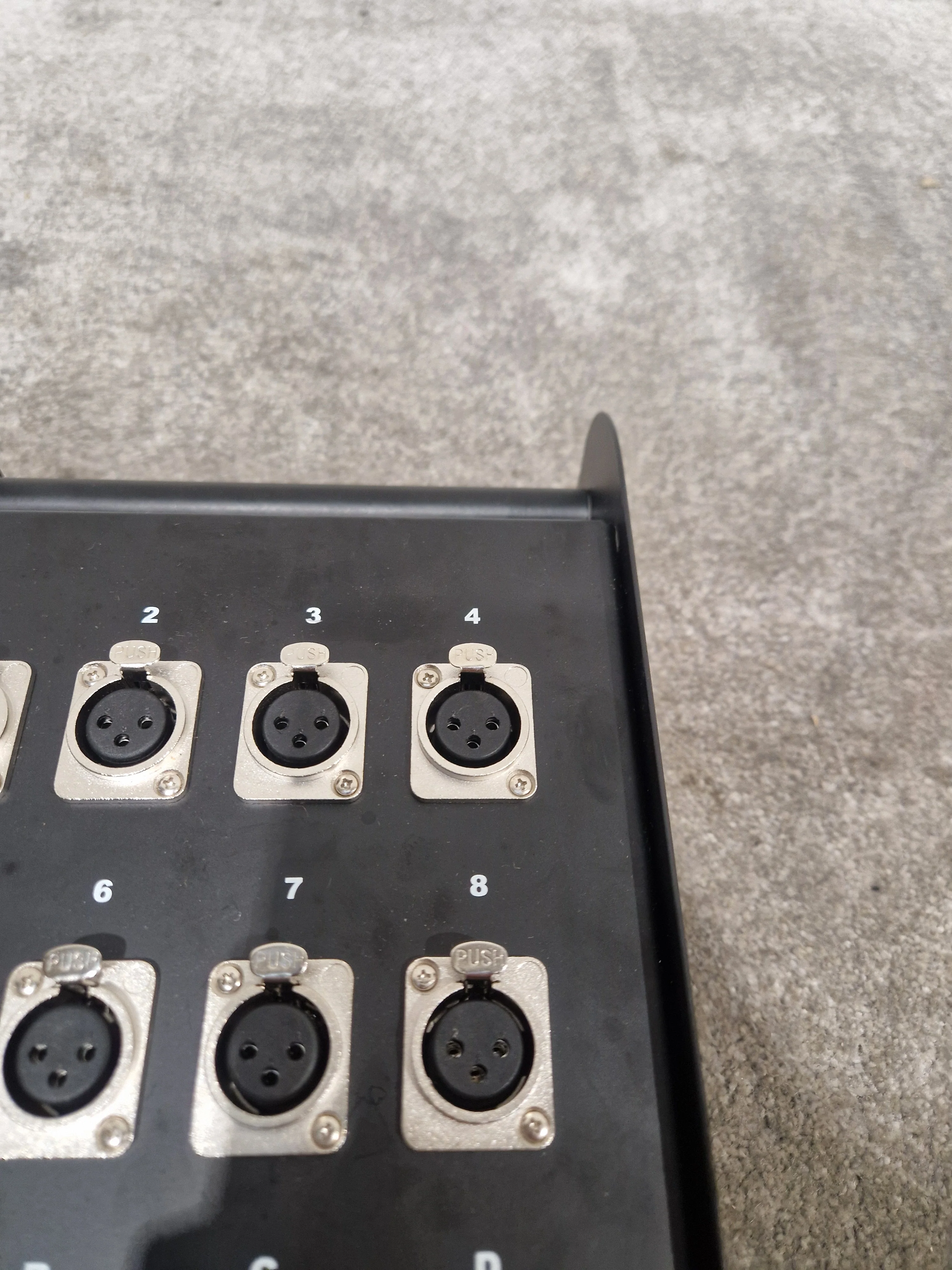 Pulse Audio Stage Box - 12 Input/Output Stage Box - Black - Excellent - Image 11