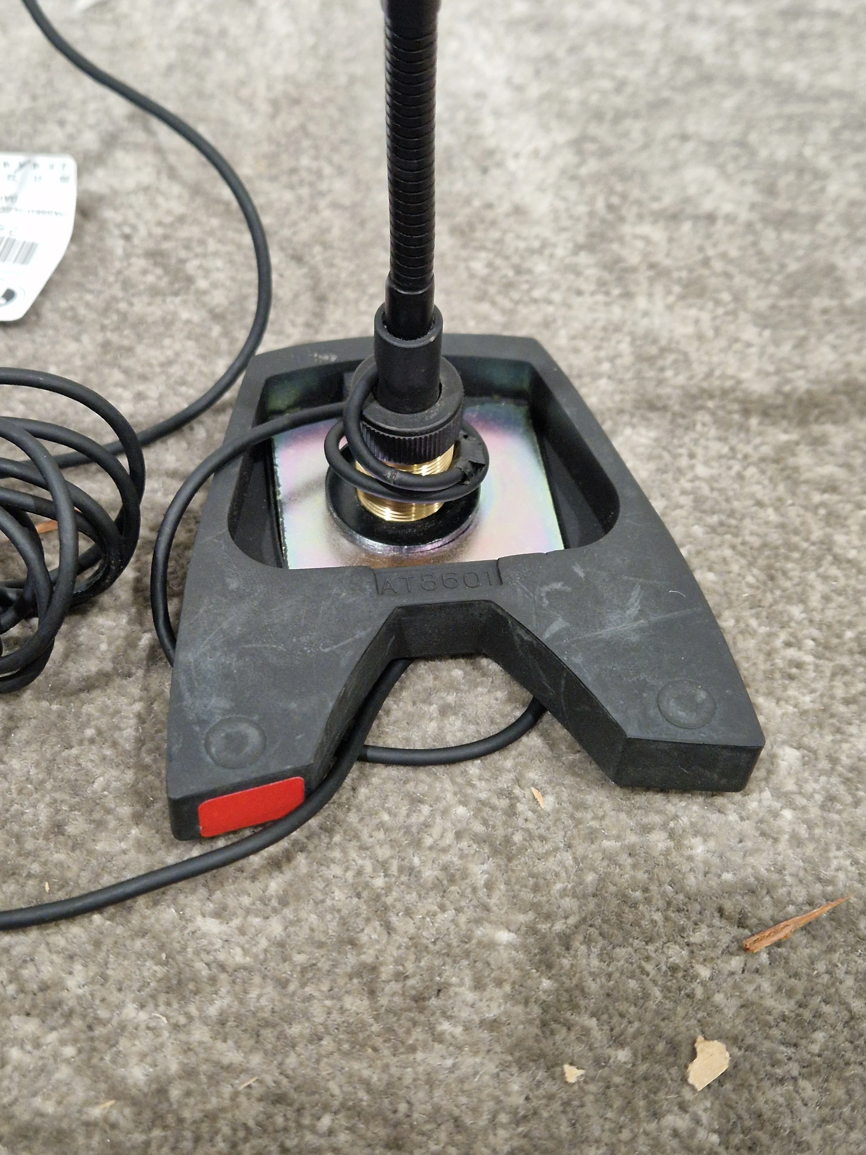 Audio-Technica AT857AMA - Gooseneck Microphone - Very Good w/ Audio-Technica AT8531 - Image 8