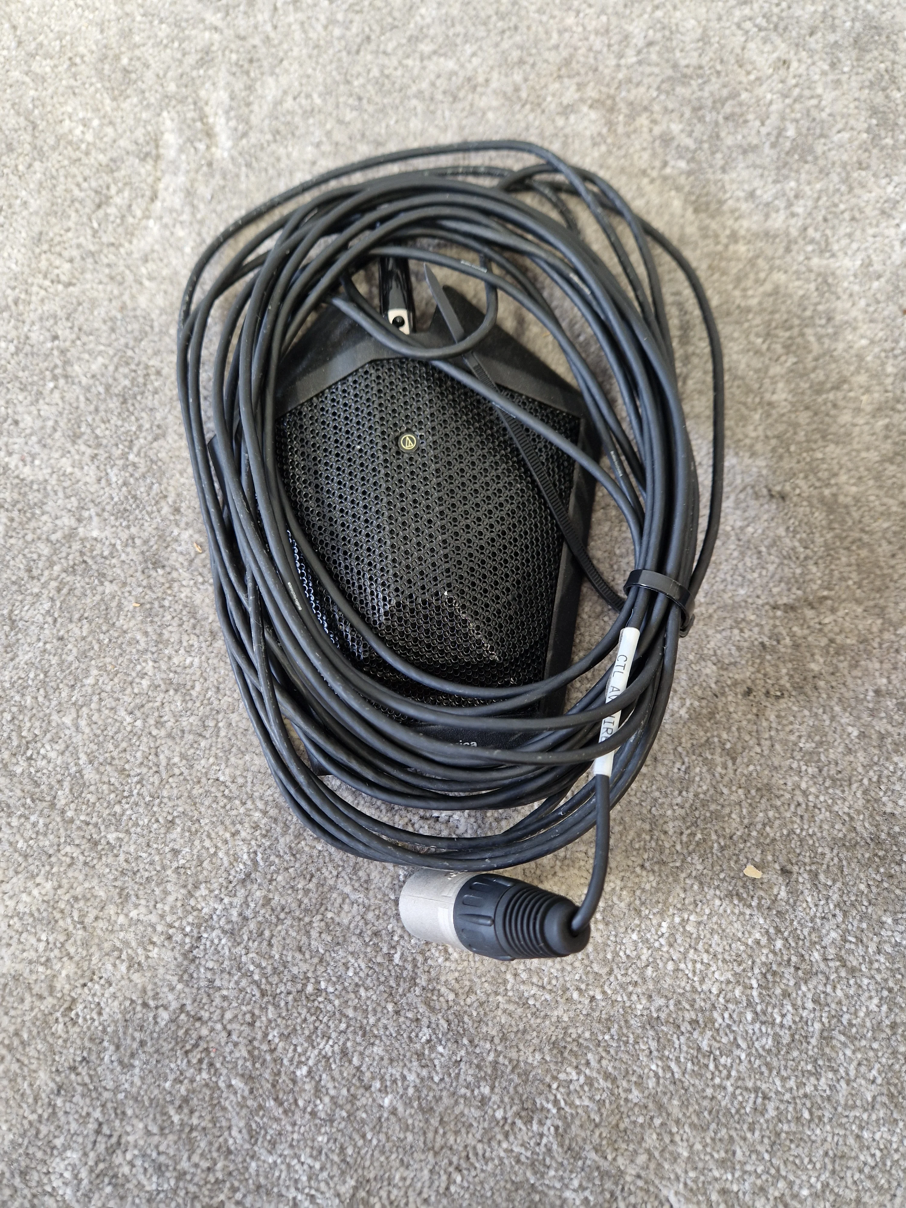 Audio-Technica AT871R UniPlate Boundary Microphone – Very Good w/ Unbranded Case - Image 4