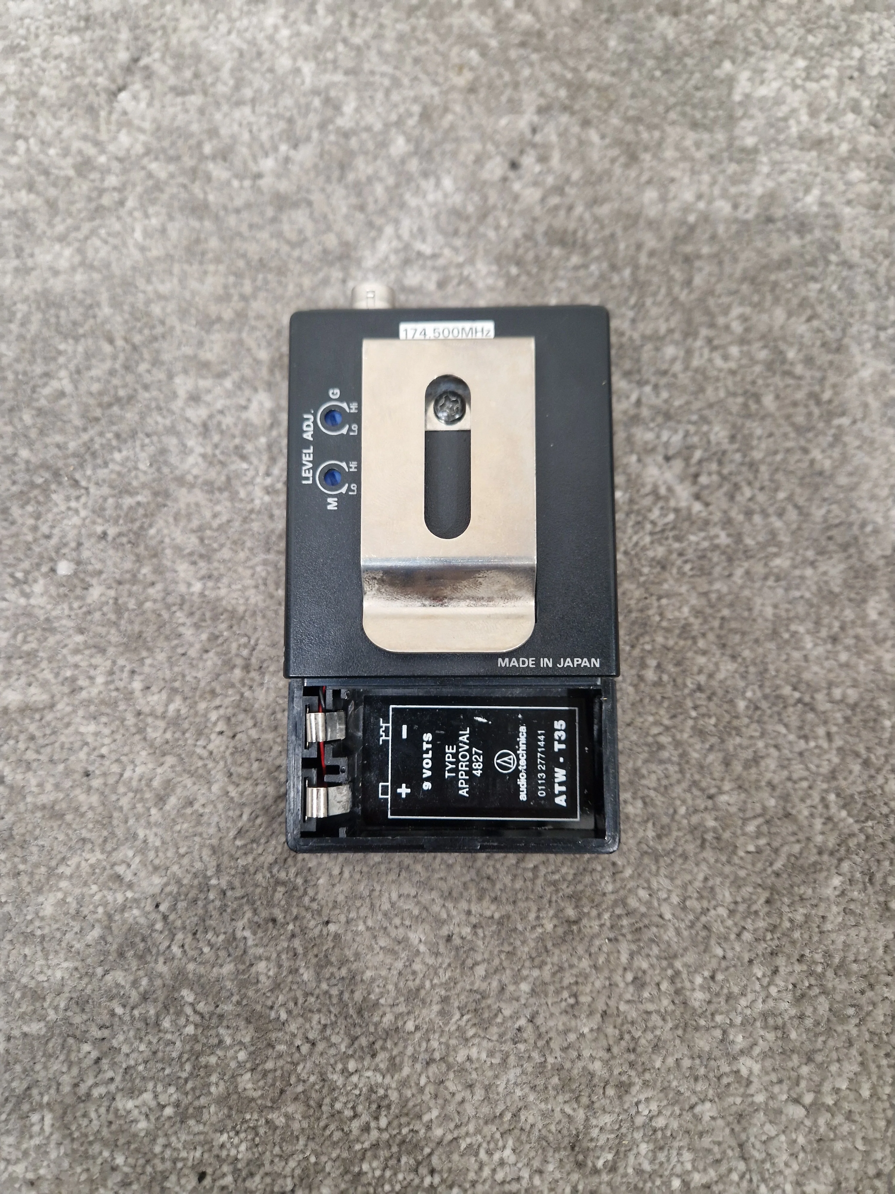 audio-technica ATW-T35 - Wireless Microphone Transmitter - Excellent - Image 4