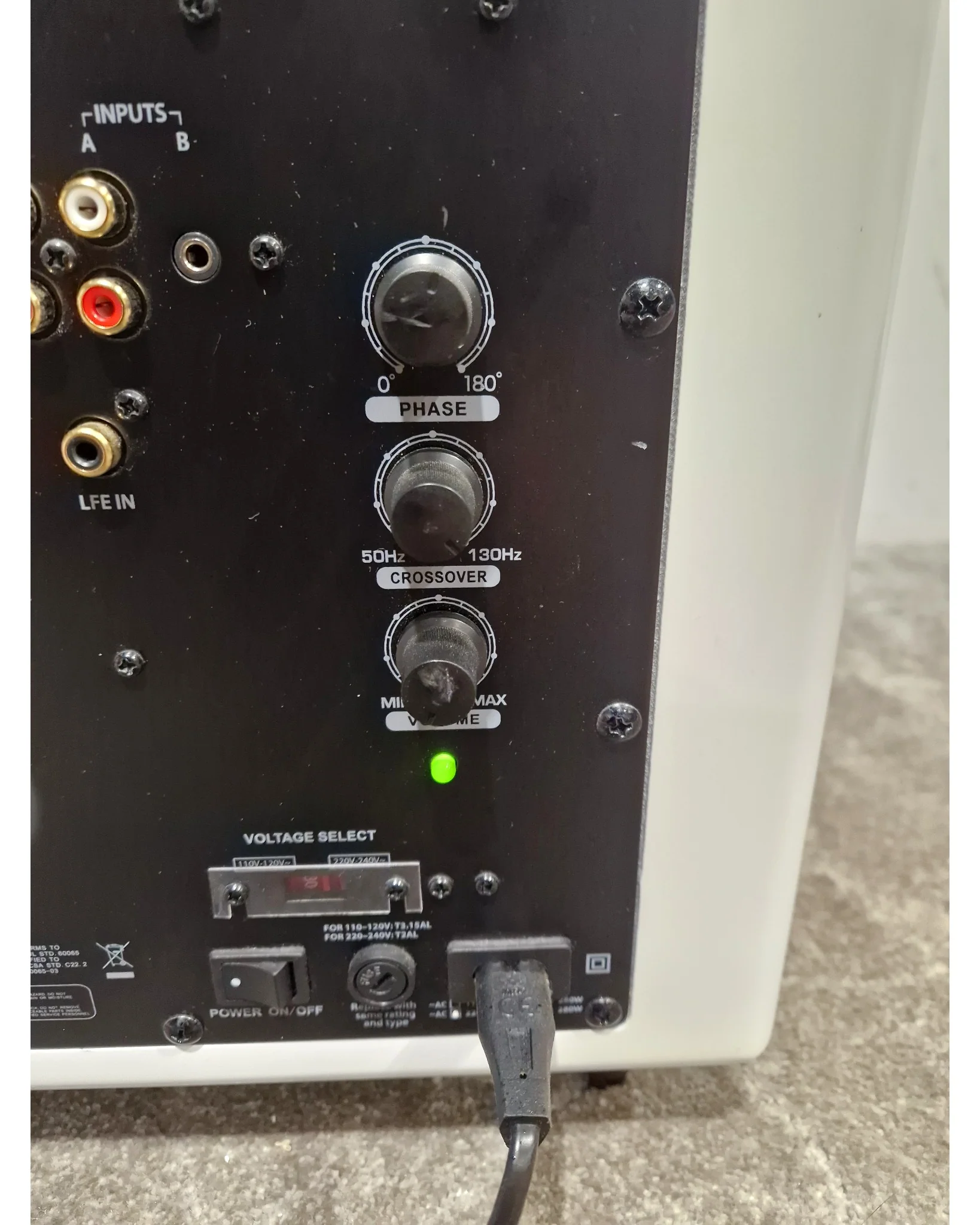 Audioengine S8 - Subwoofer - White - Good - Image 6