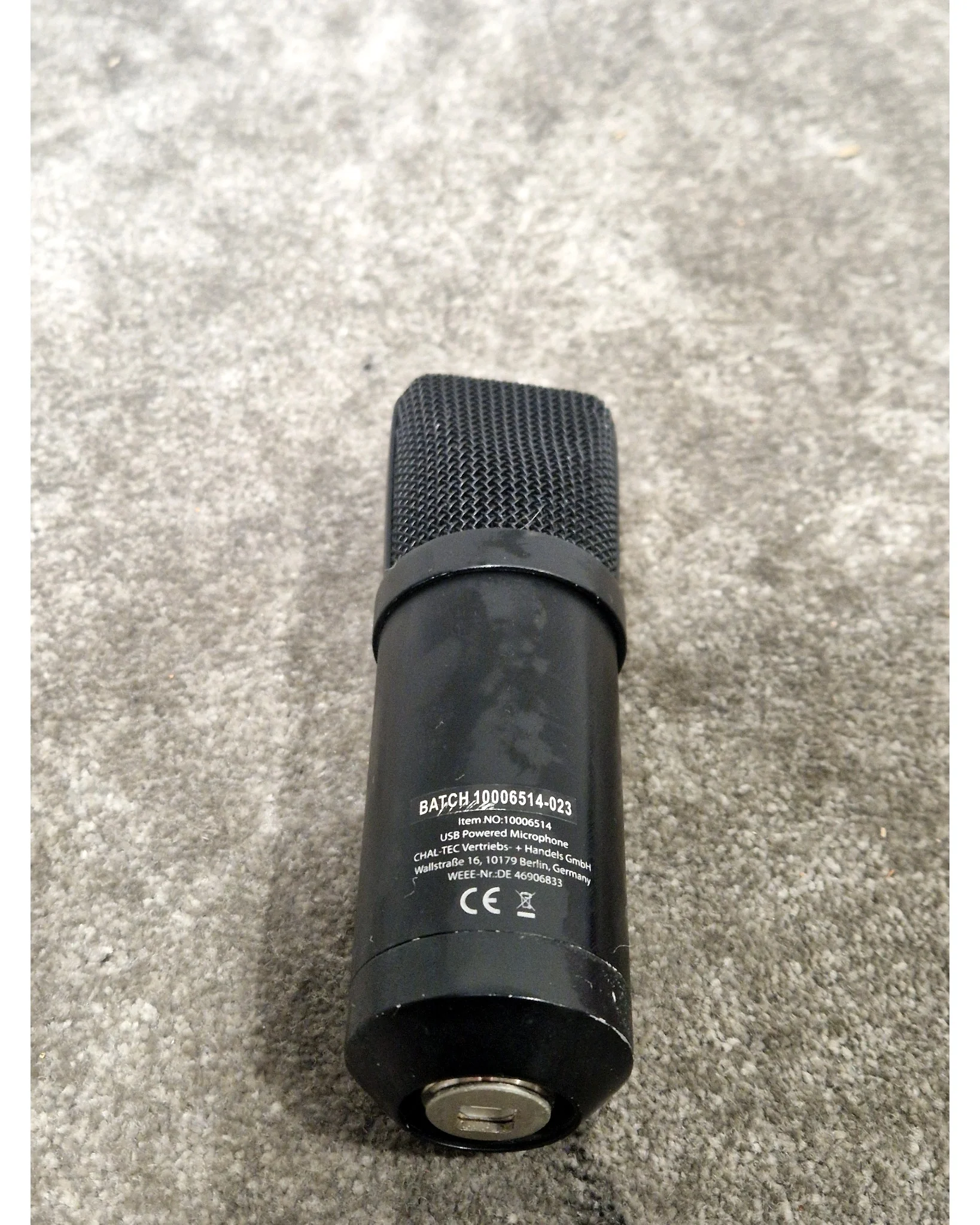 Auna 10006514 - USB Microphone - Black - Good - Image 8