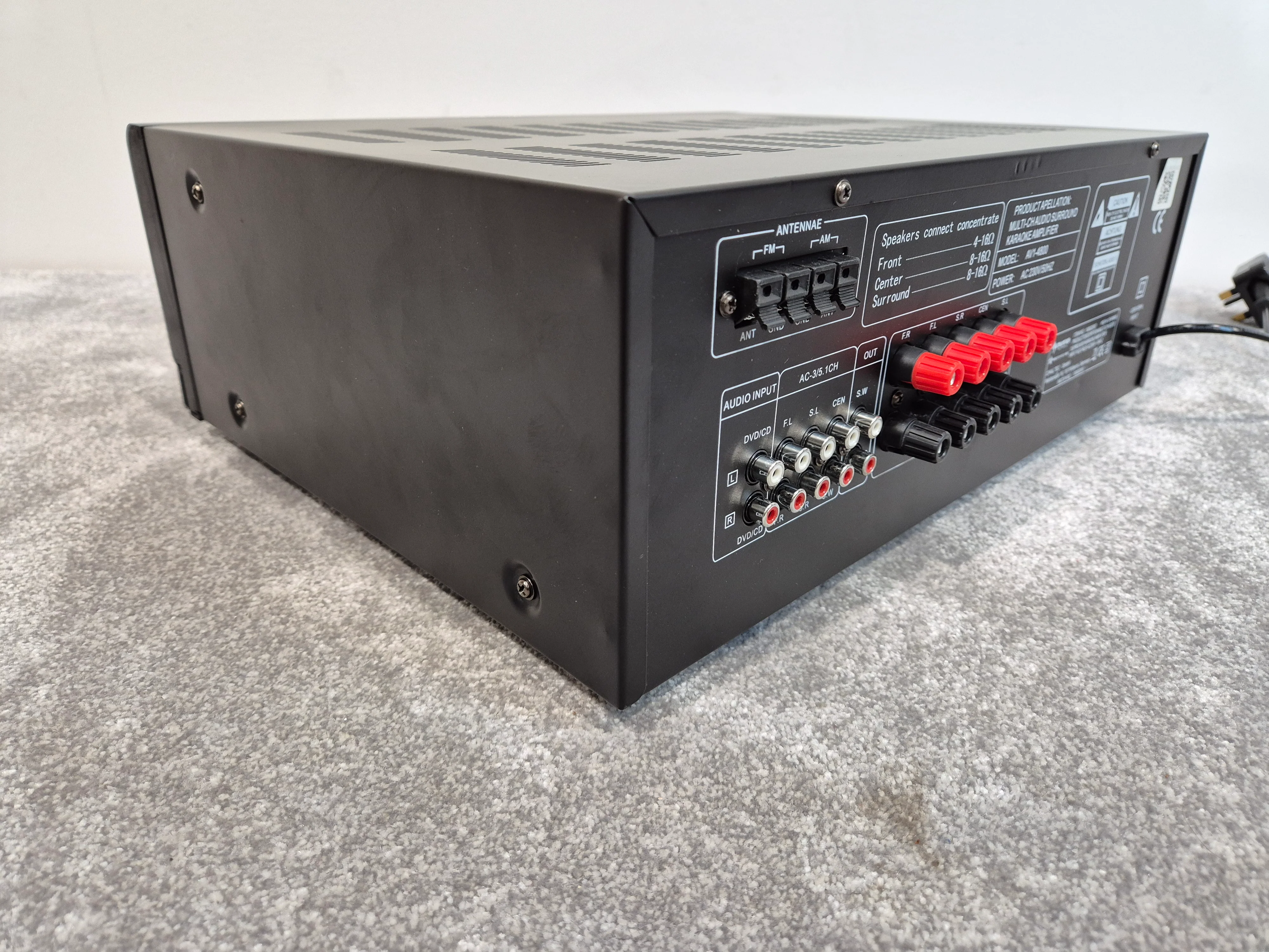 Auna AV1-4800 - 5.1 Surround Sound System Amplifier w/ Original Box - Image 8