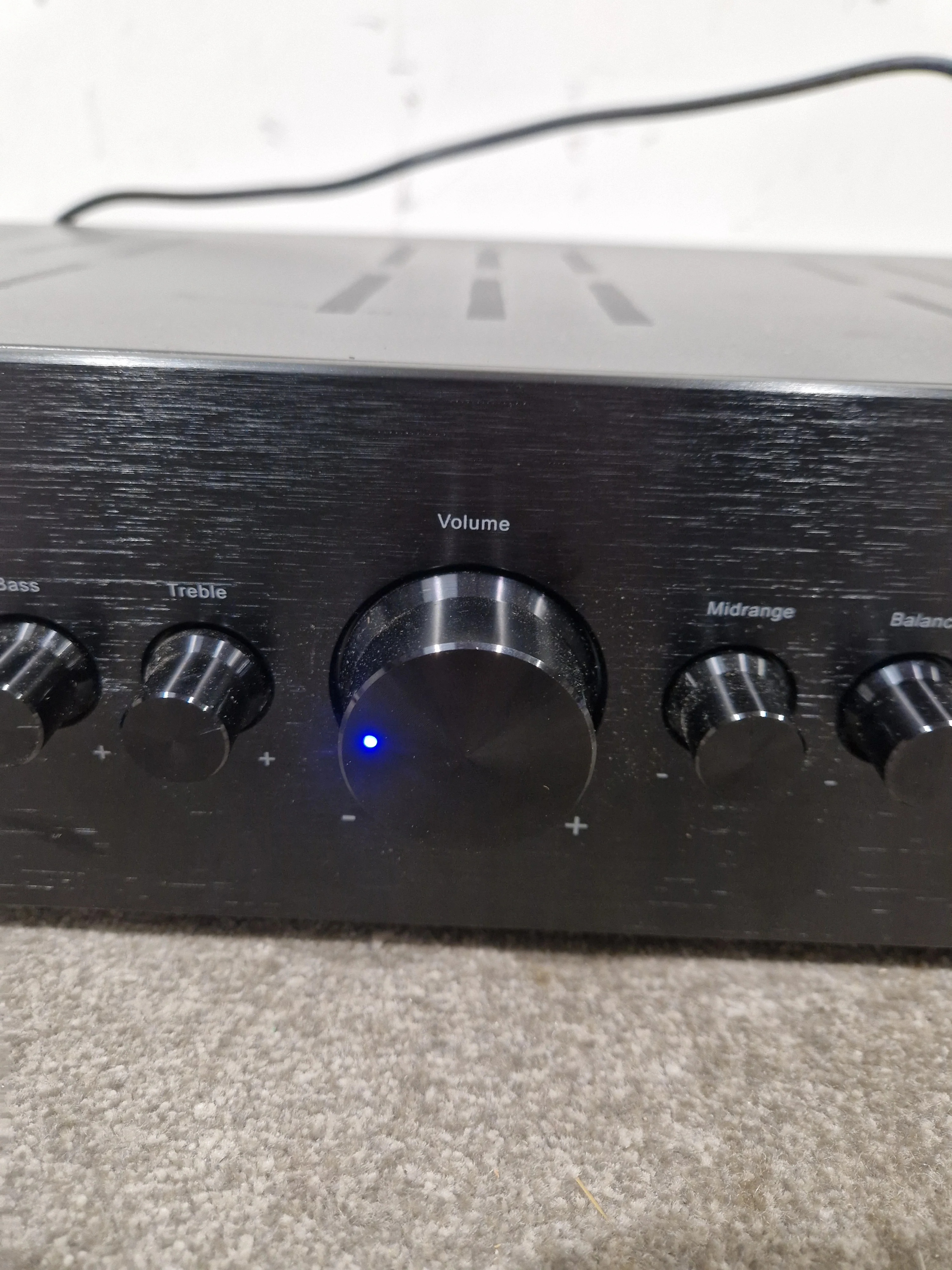 Auna CD-708 - Integrated Amplifier - Black – Integrated Amplifier - Spares or Repair - Image 4