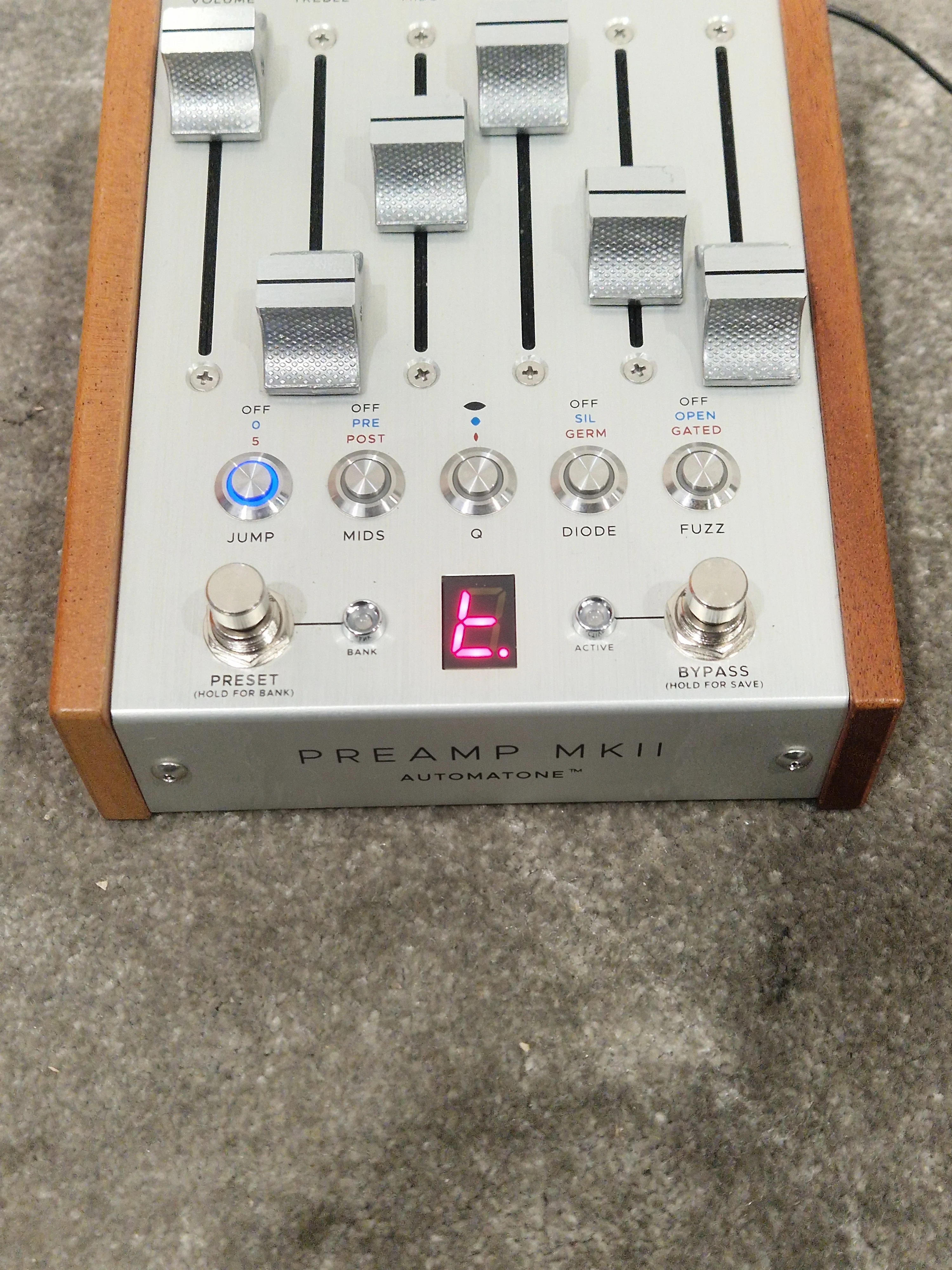 Automatone Preamp MK2 Pedal - Programmable Analog Effects - Excellent w/ Original Box & Power Supply - Image 2