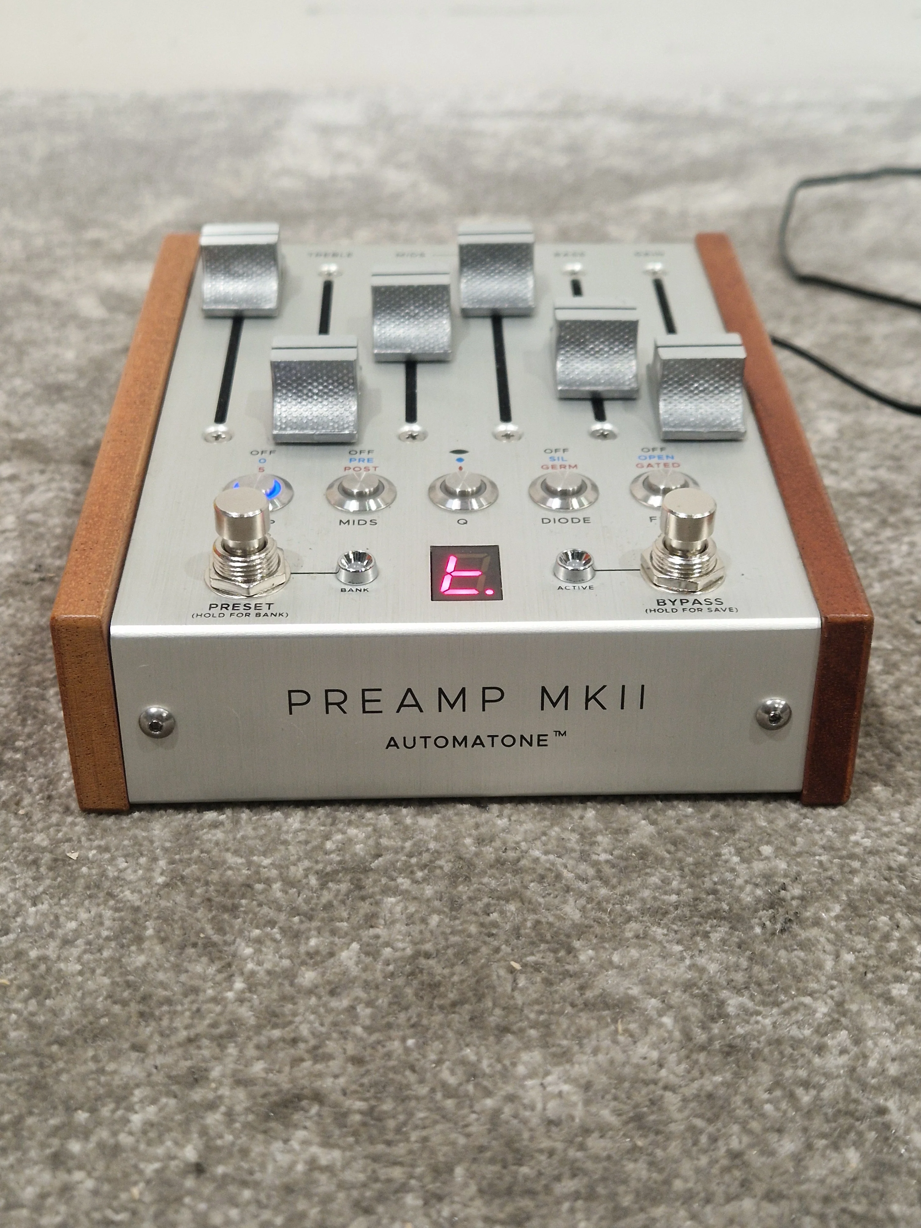 Automatone Preamp MK2 Pedal - Programmable Analog Effects - Excellent w/ Original Box & Power Supply - Image 3