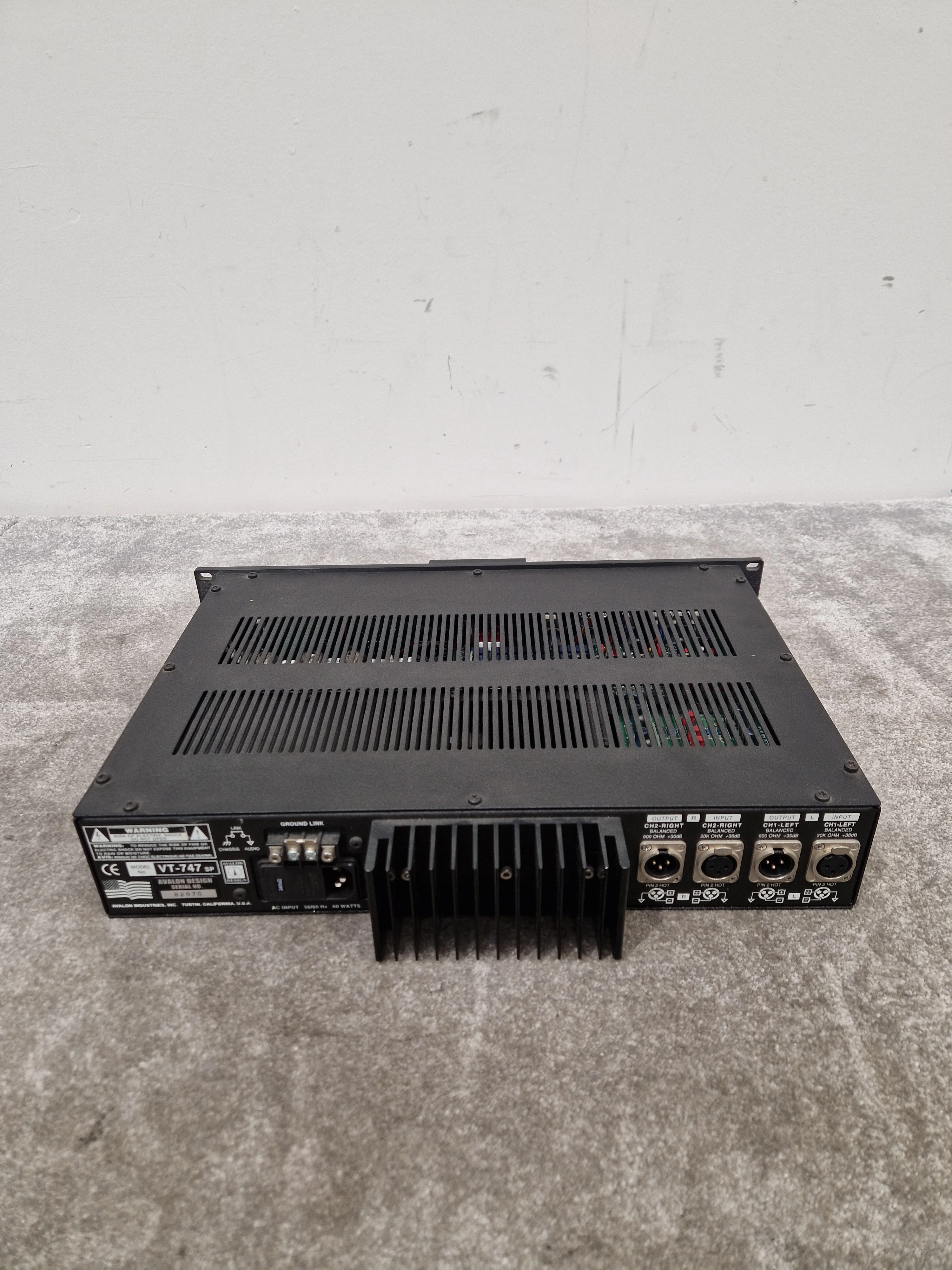 Avalon VT-747SP – Stereo Opto-Compressor & EQ – Excellent w/ Box & PSU - Image 10