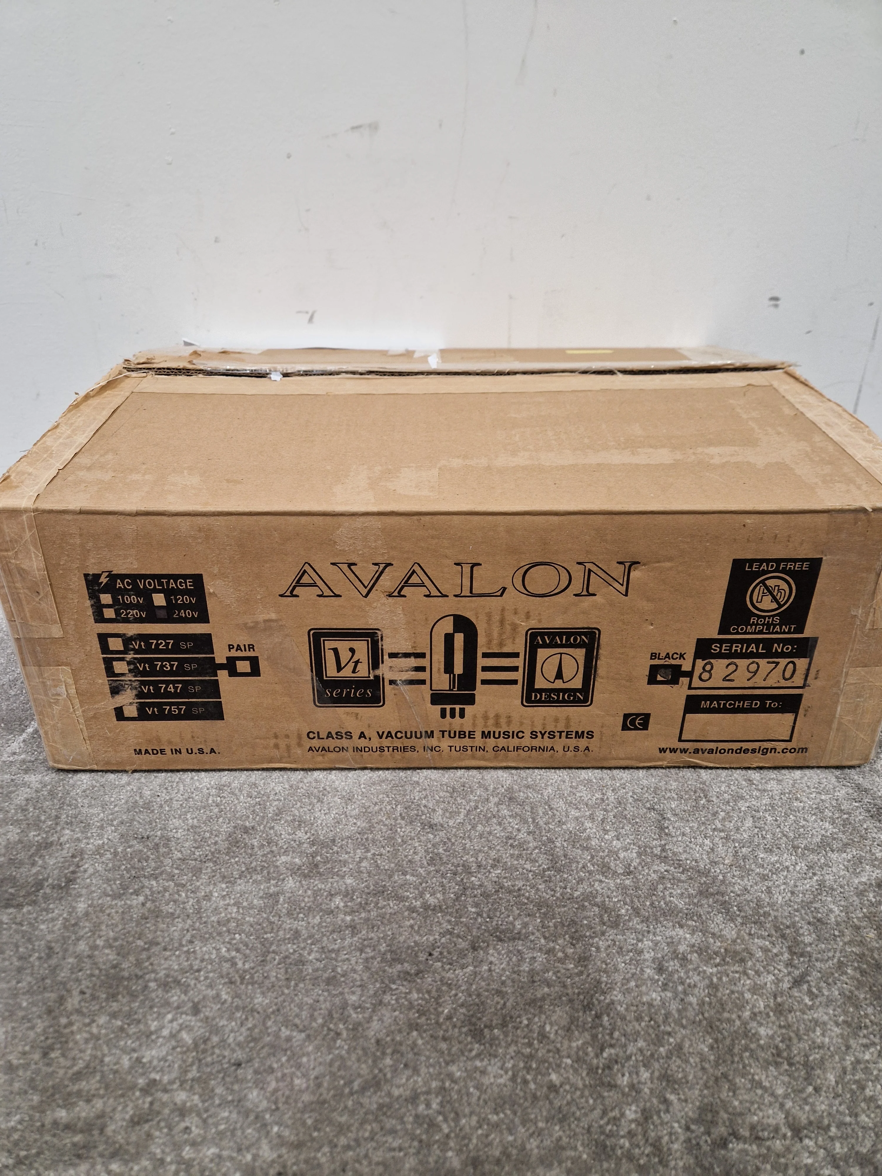 Avalon VT-747SP – Stereo Opto-Compressor & EQ – Excellent w/ Box & PSU - Image 14