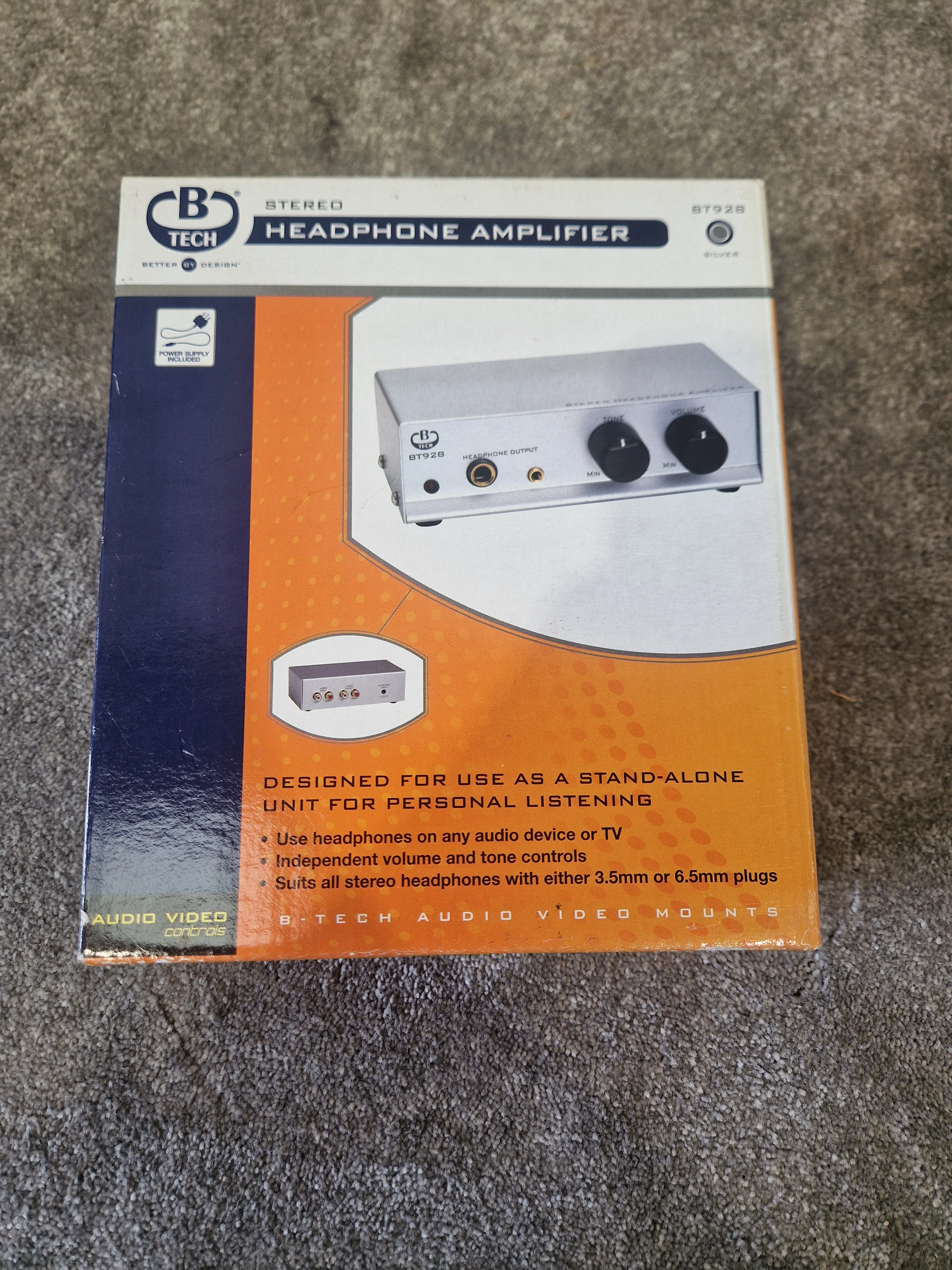 B-Tech Stereo Headphone Amplifier – Excellent w/ Original Boxing - Image 9