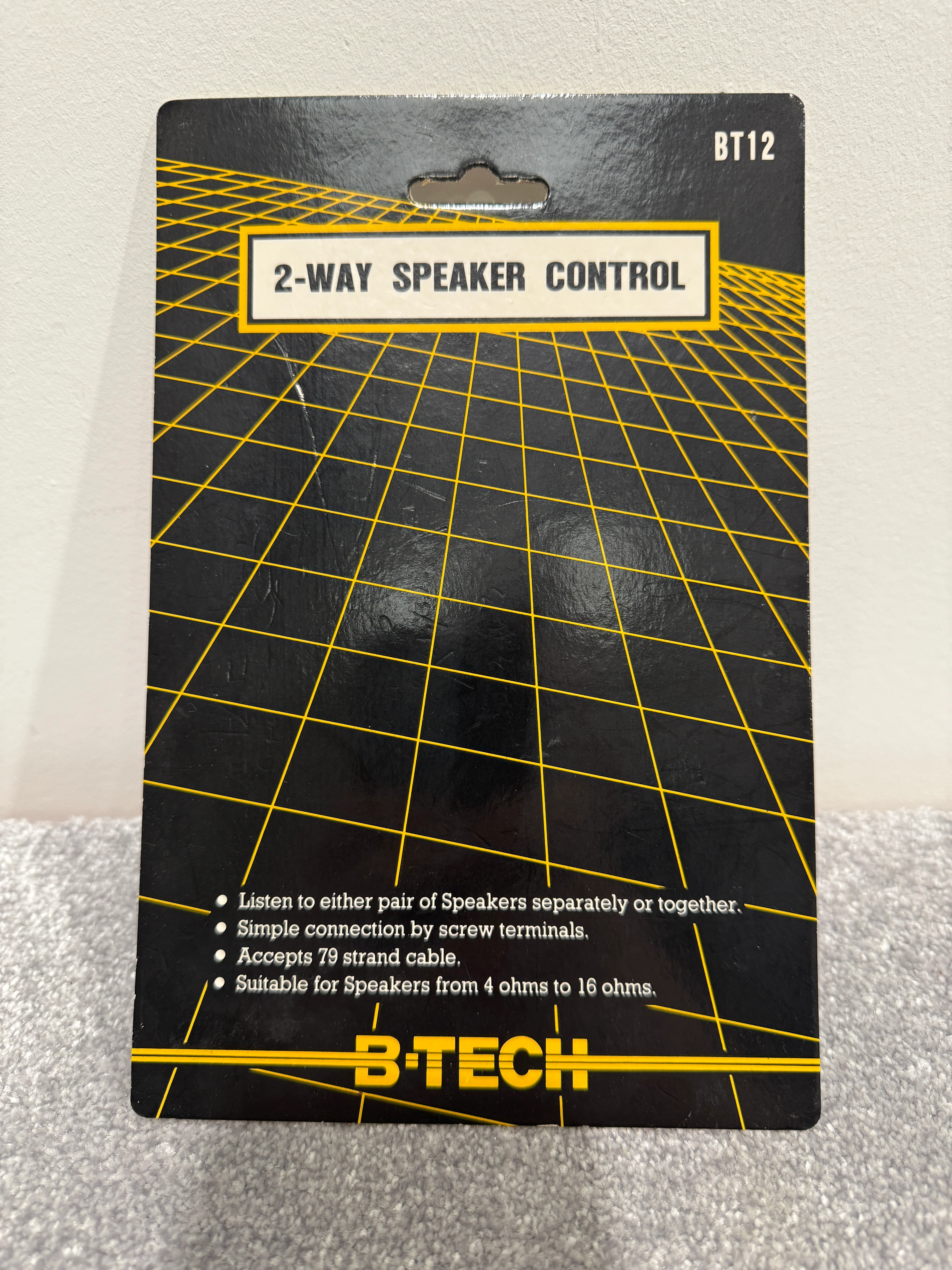 B-Tech Vintage 2-Way Speaker Control - BT12 - Hi-Fi - Image 6