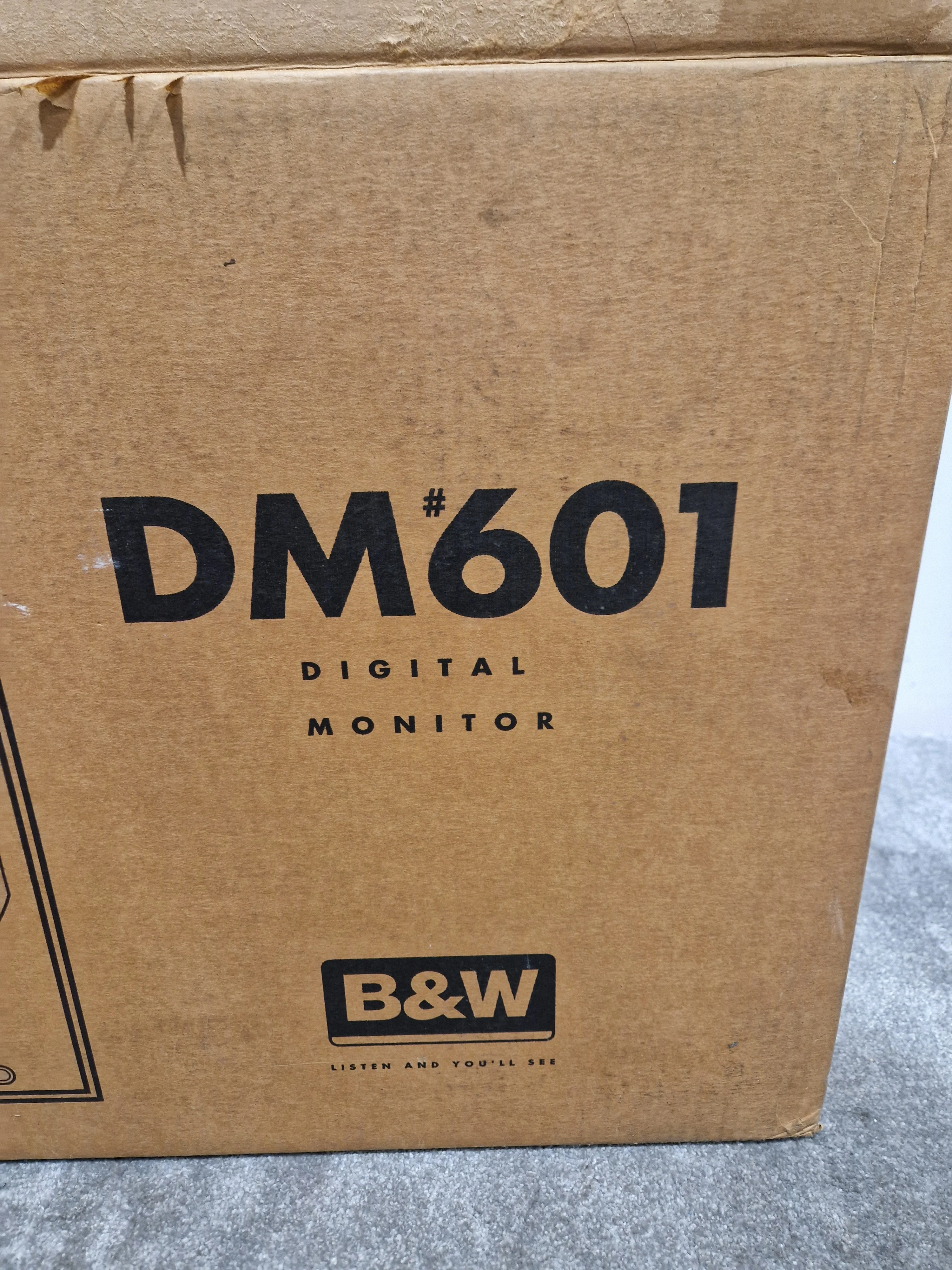 B&W DM601 Pair Speakers - Bookshelf Design - Excellent w/ Original Box - Image 18