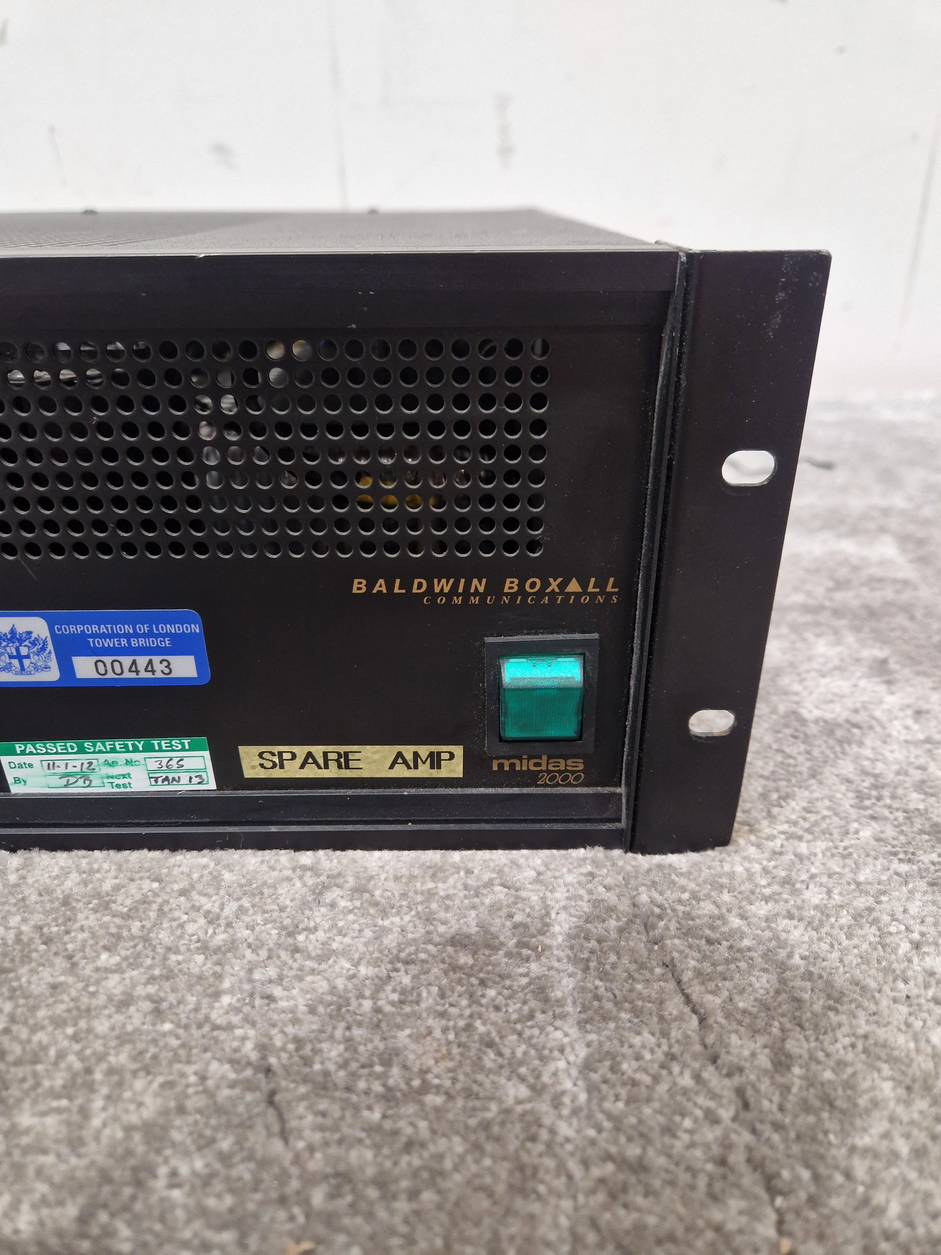 Baldwin Boxall Midas 2000 Amplifier - 2 Channels, Reverb - Fair - Image 6