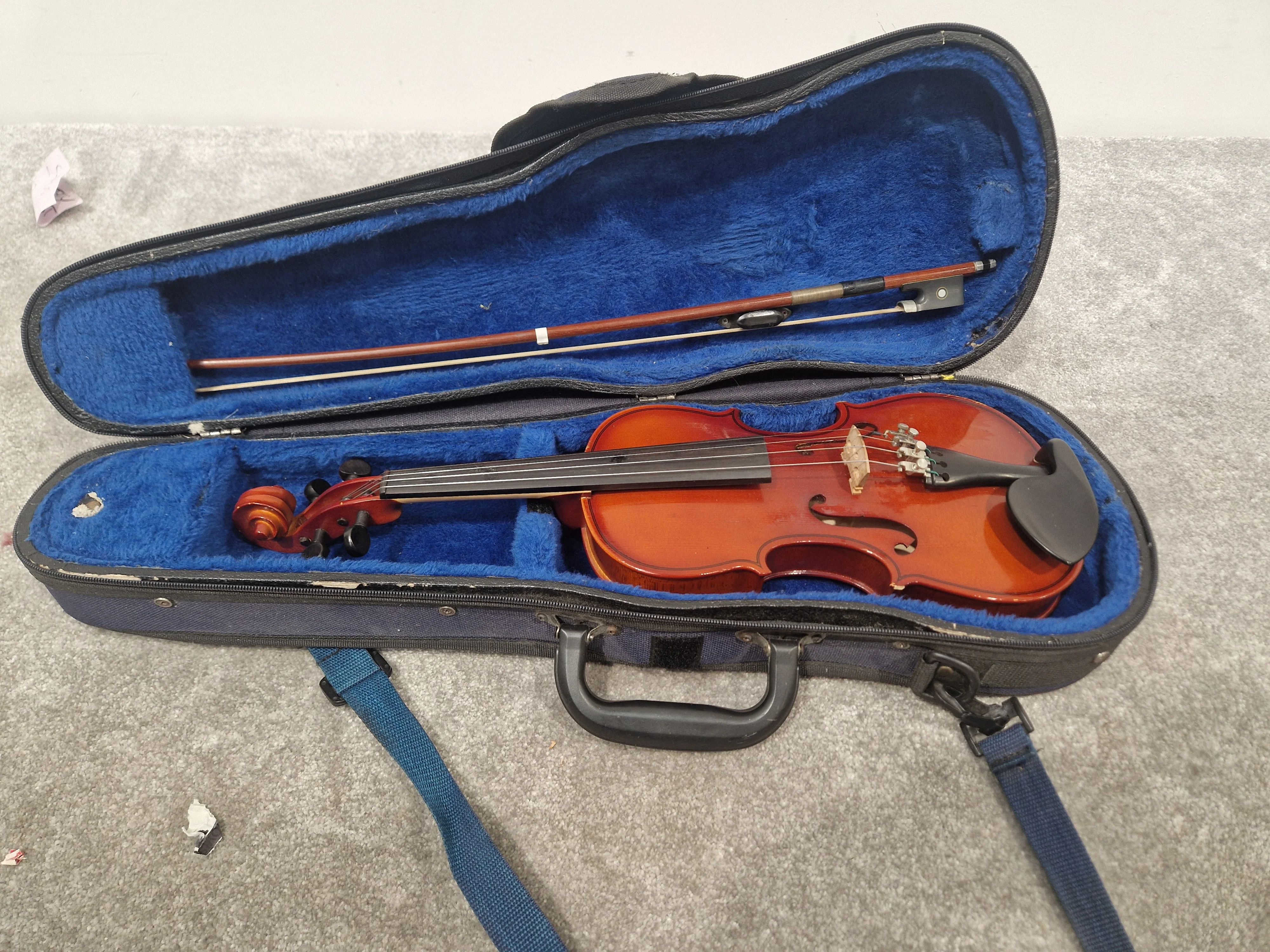 Bankeri Stradivari Model Violin – Seoul Anno 1998 – Good w/ Case - Image 3