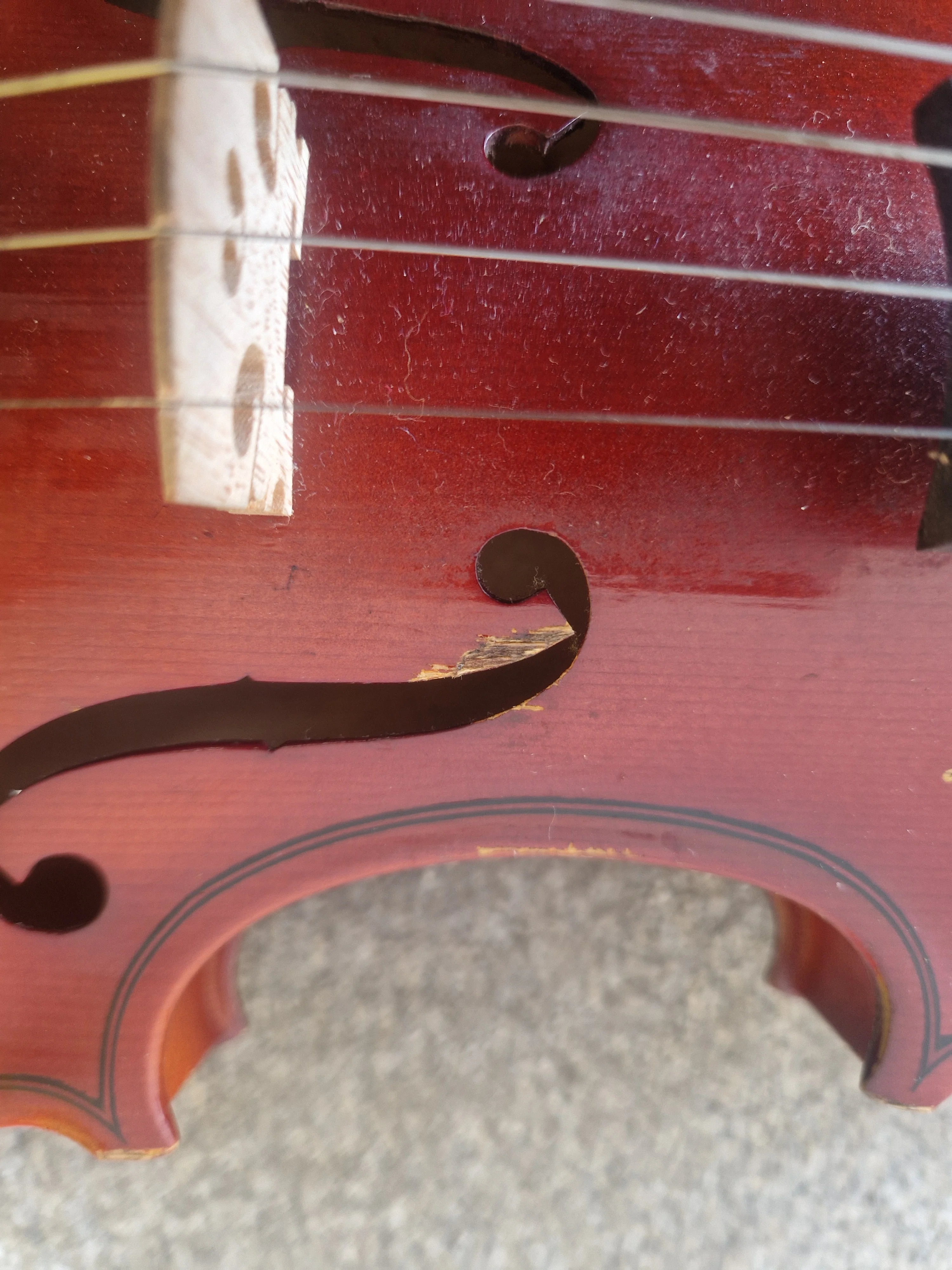 Bankeri Stradivari Model Violin – Seoul Anno 1998 – Good w/ Case - Image 8