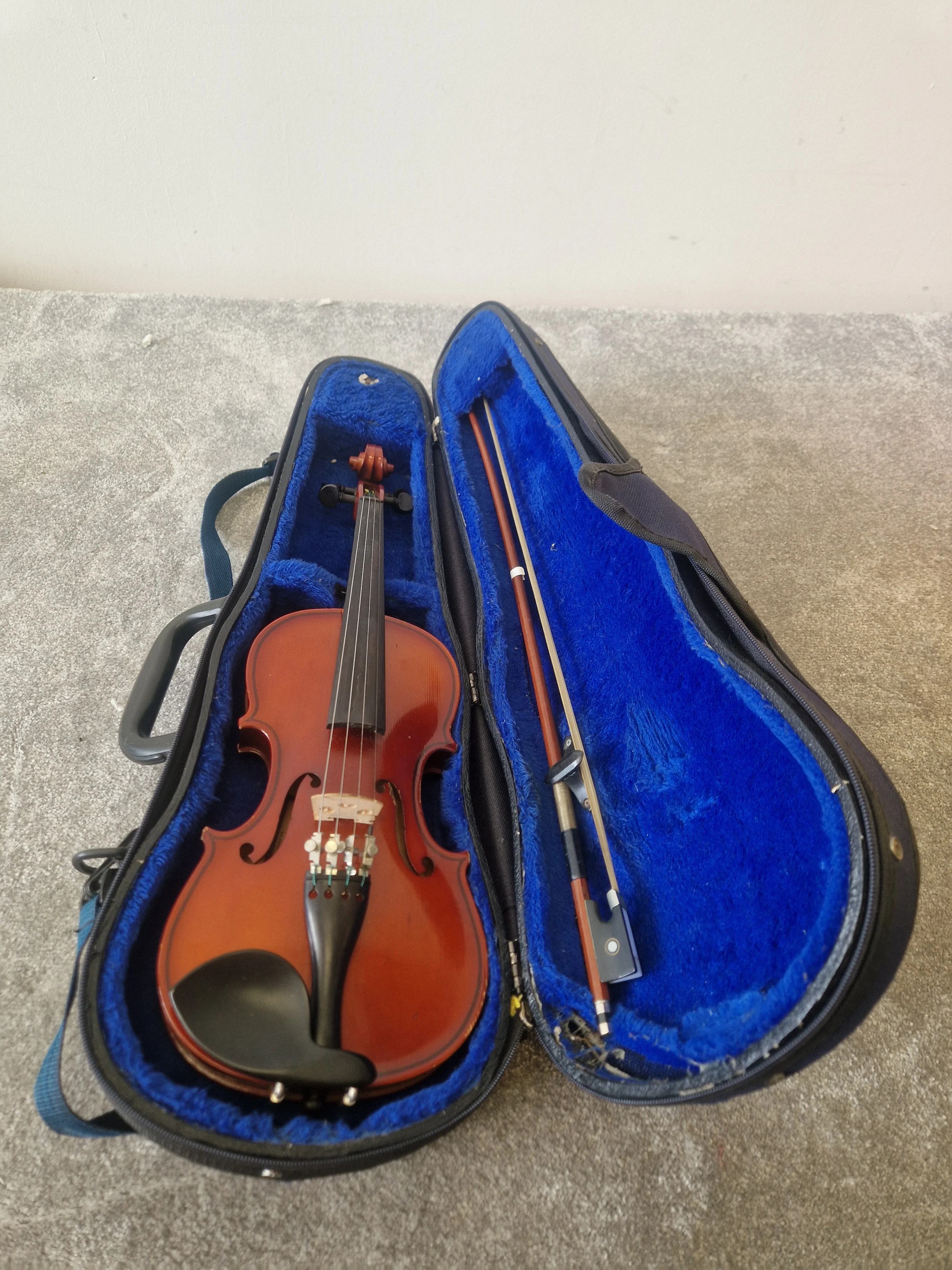 Bankeri Stradivari Model Violin – Seoul Anno 1998 – Good w/ Case - Image 9