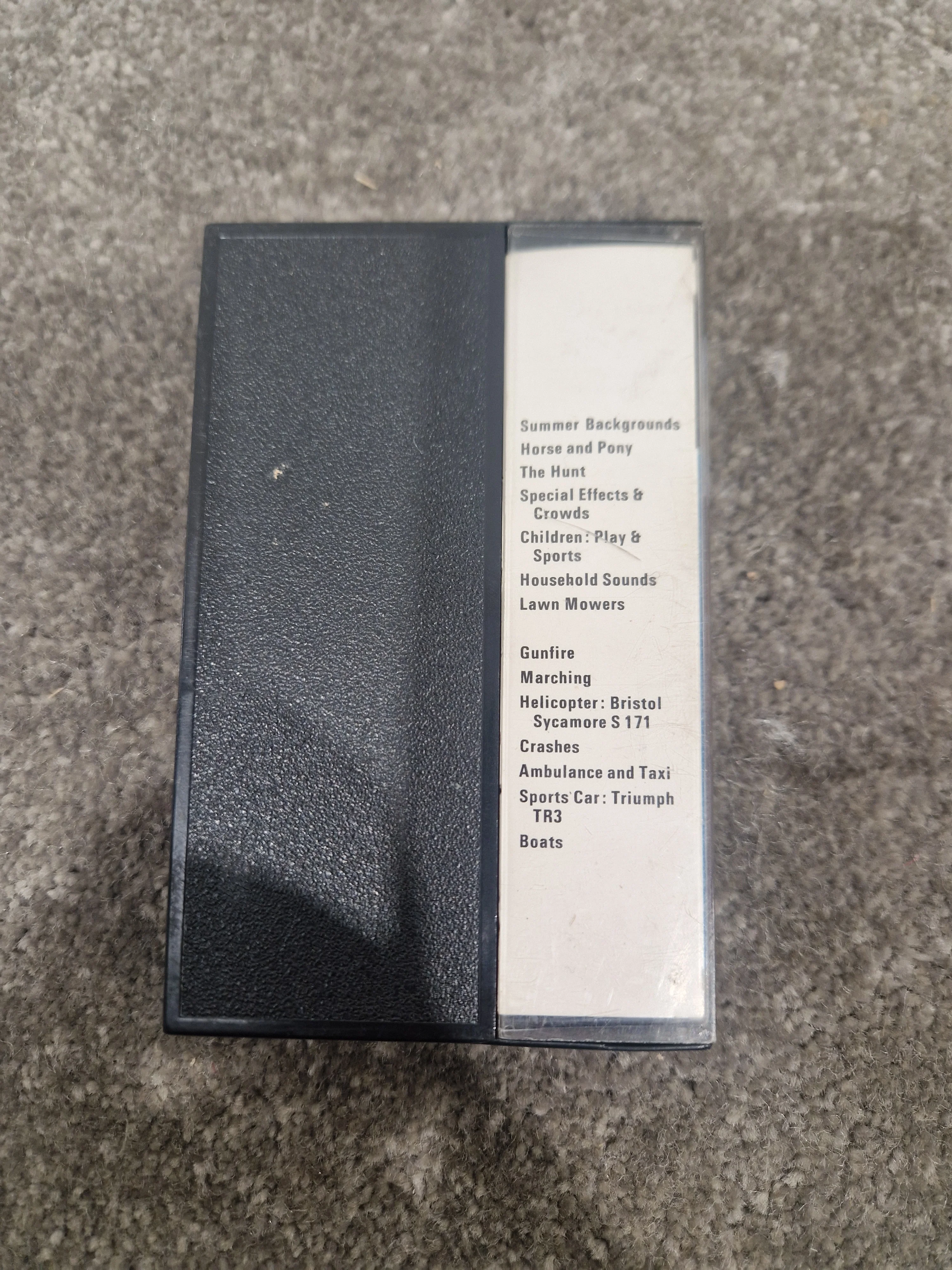 BBC Cassette Tape Sound Effects No.2 Audio Cassette - Vintage Sound Effects, High Quality - Very Good - Image 5