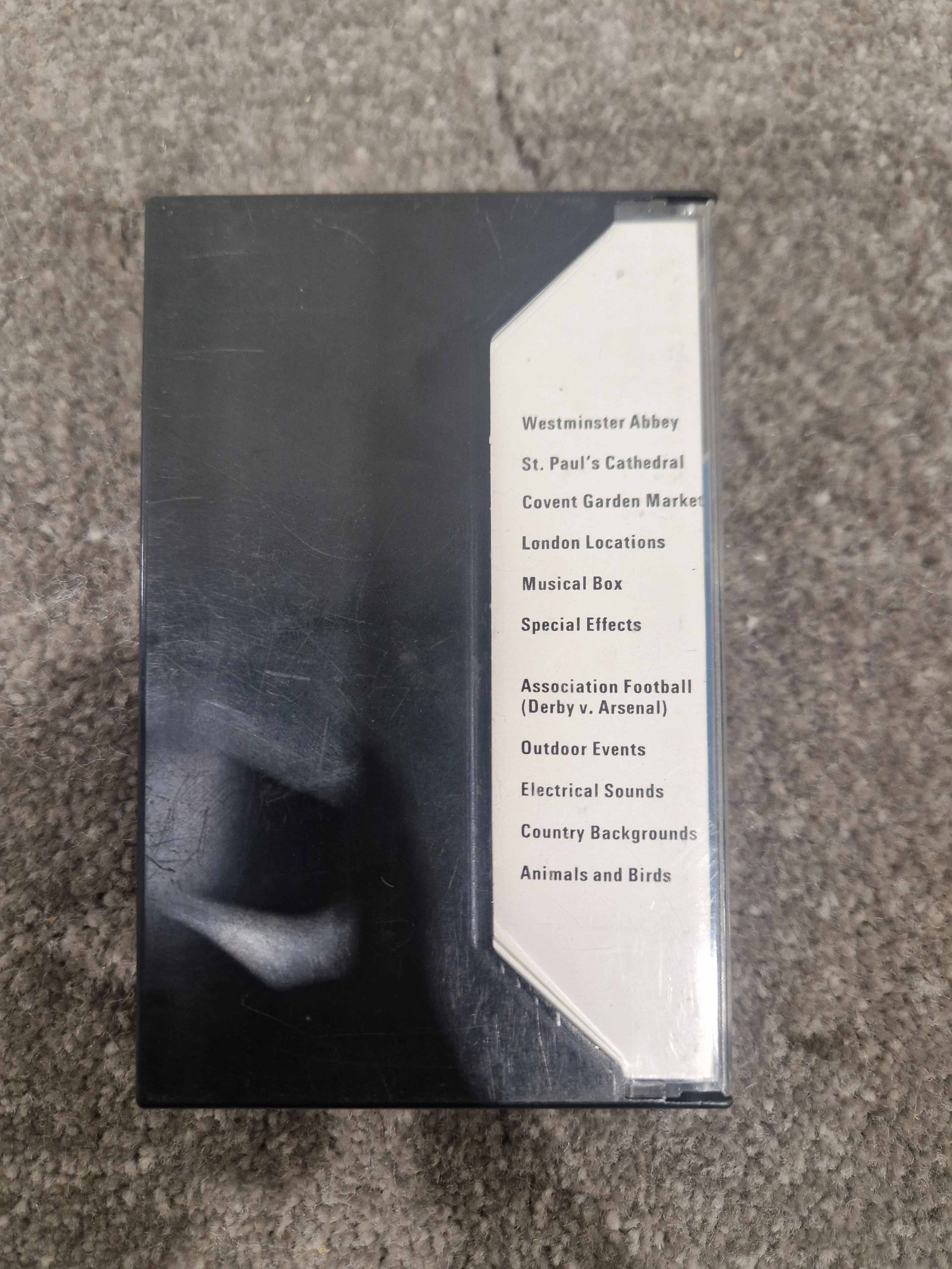 BBC Cassette Tape Sound Effects No.9 Audio Cassette - Vintage Sound Effects, BBC Production - Excellent - Image 2