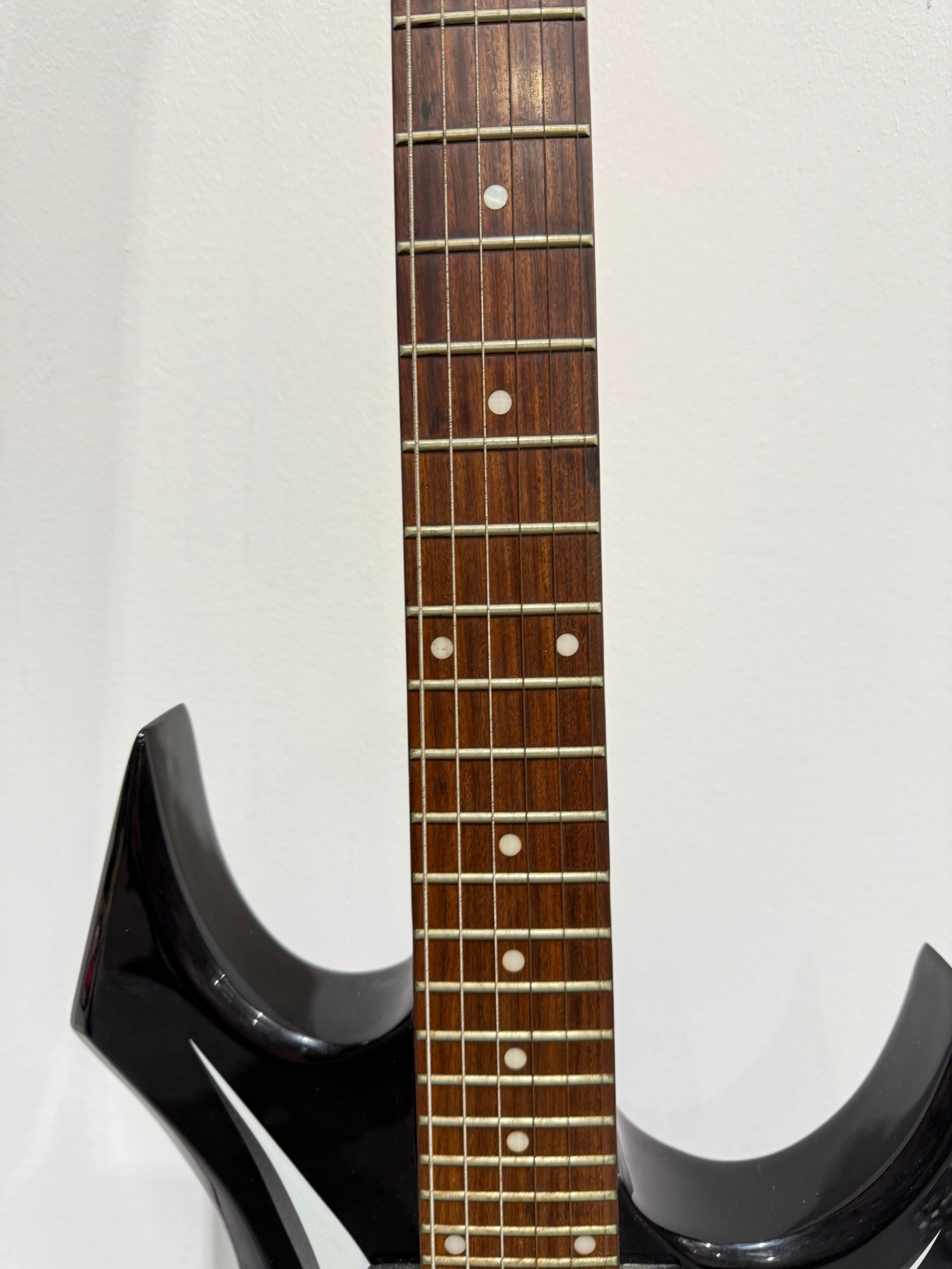 BC Rich Warlock Metal Electric Guitar with New Strap, Strings and Softcase - Image 11