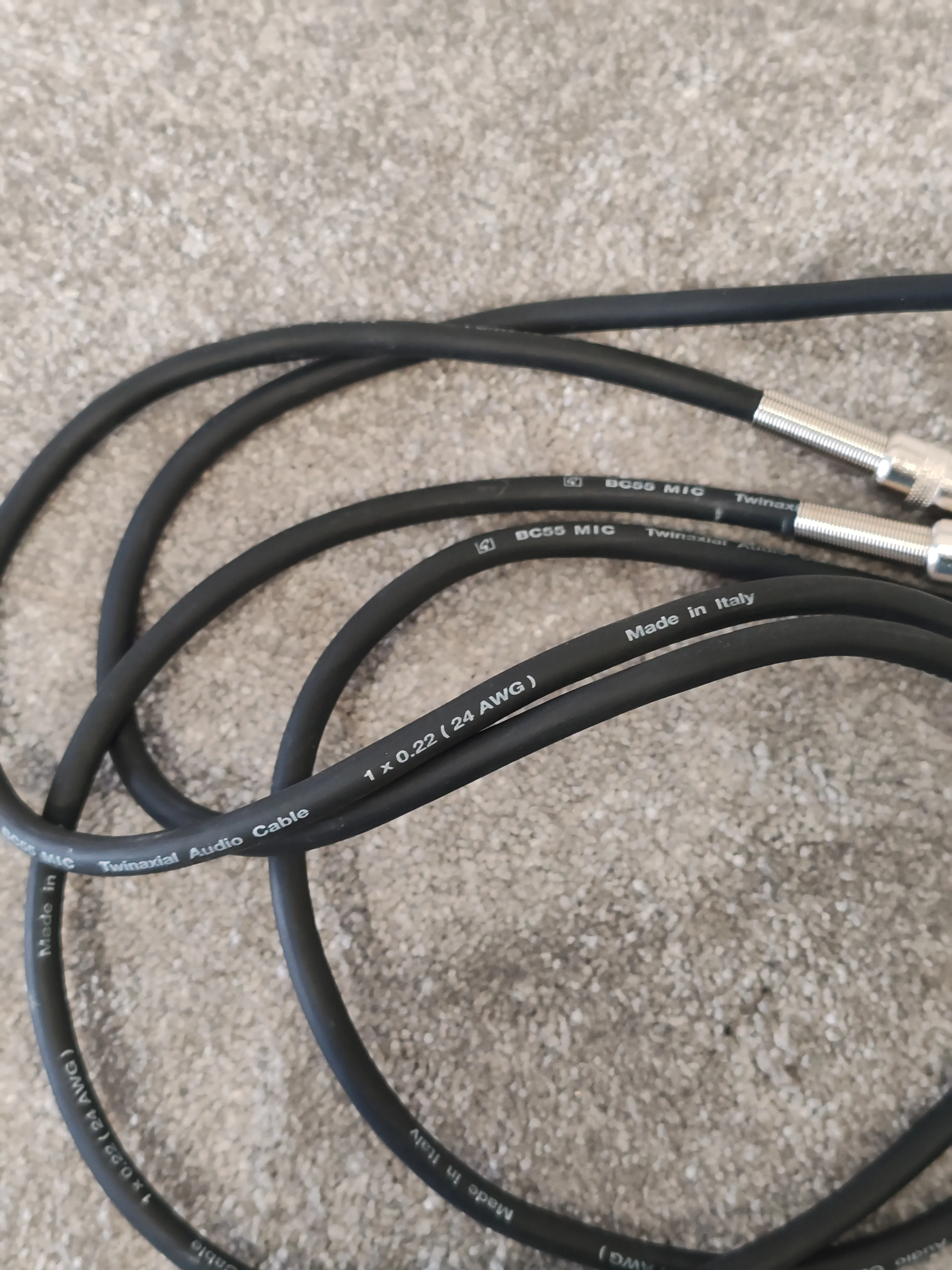 BC55 1/4" TRS Stereo 2M Mic Cable - Twinaxial - Image 3