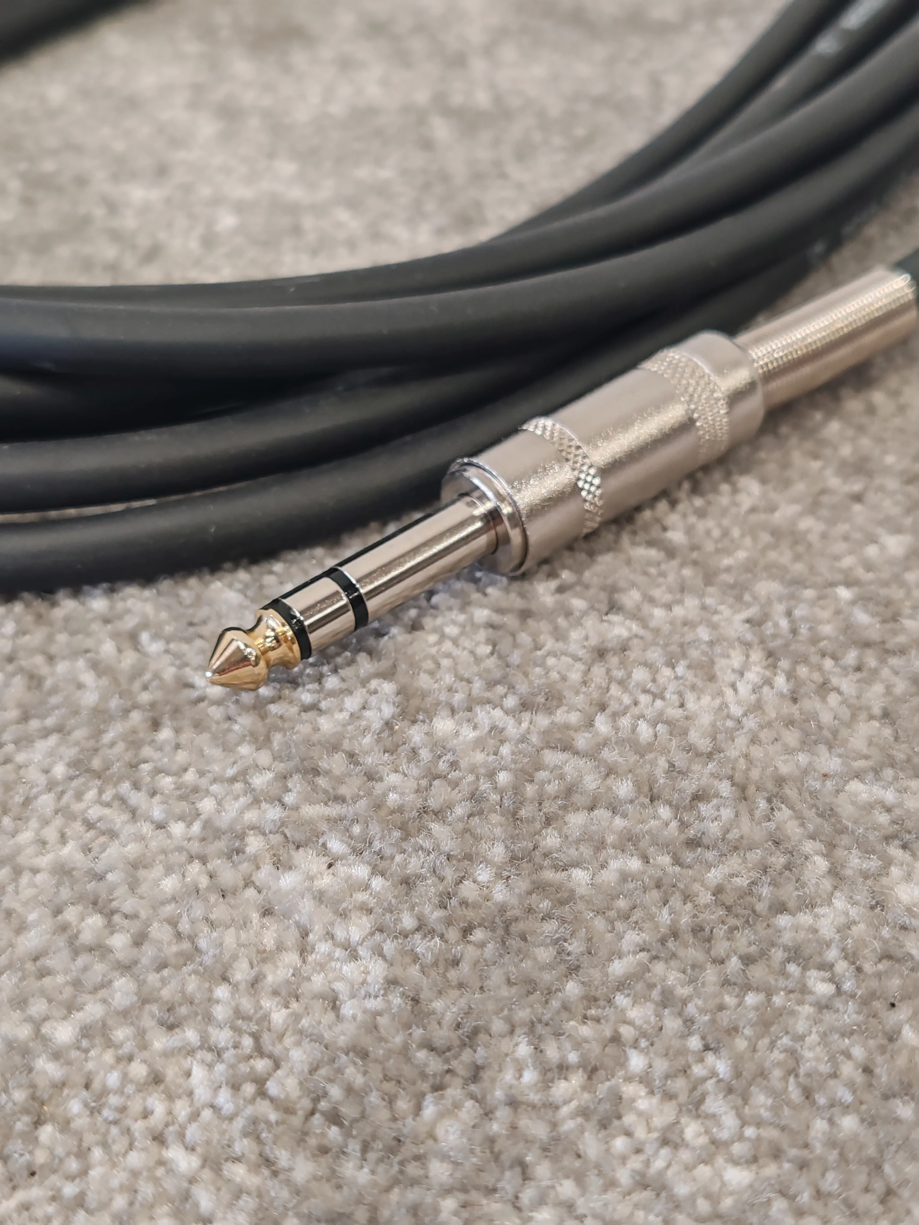 BC55 1/4" TRS Stereo 5M Mic Cable - Twinaxial - Image 2