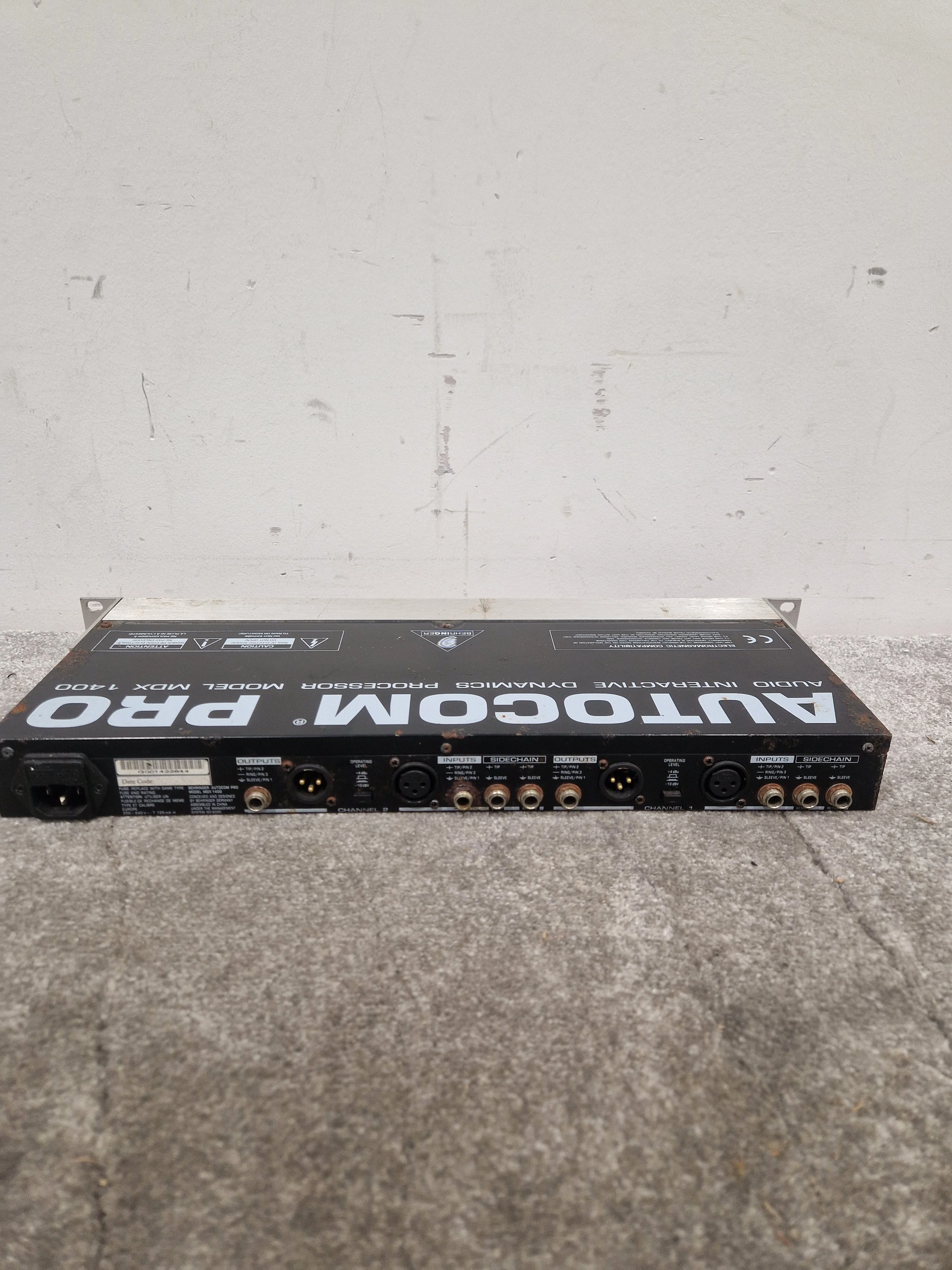 Behringer Autocom Pro MDX 1400 - Audio Dynamics Processor - Fair - Image 17