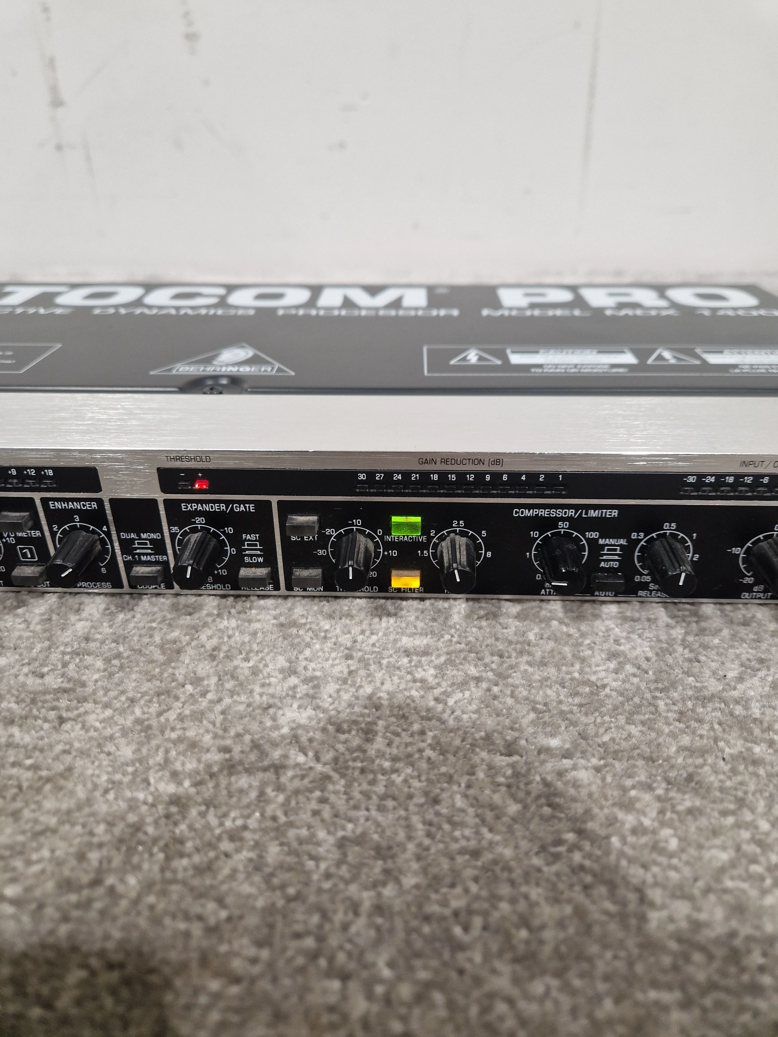 Behringer Autocom MDX1400 - Compressor/Limiter - Excellent w/ Power Supply - Image 10