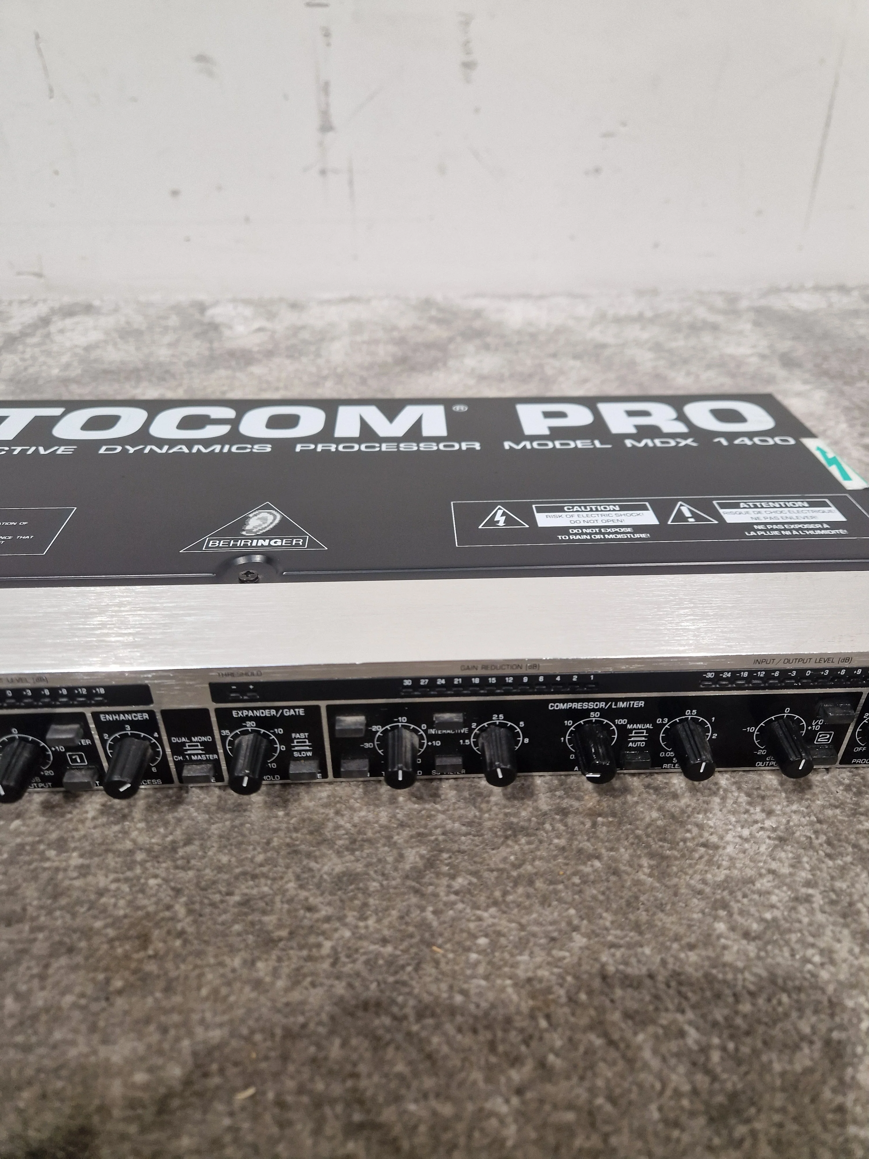Behringer Autocom MDX1400 - Compressor/Limiter - Excellent w/ Power Supply - Image 11