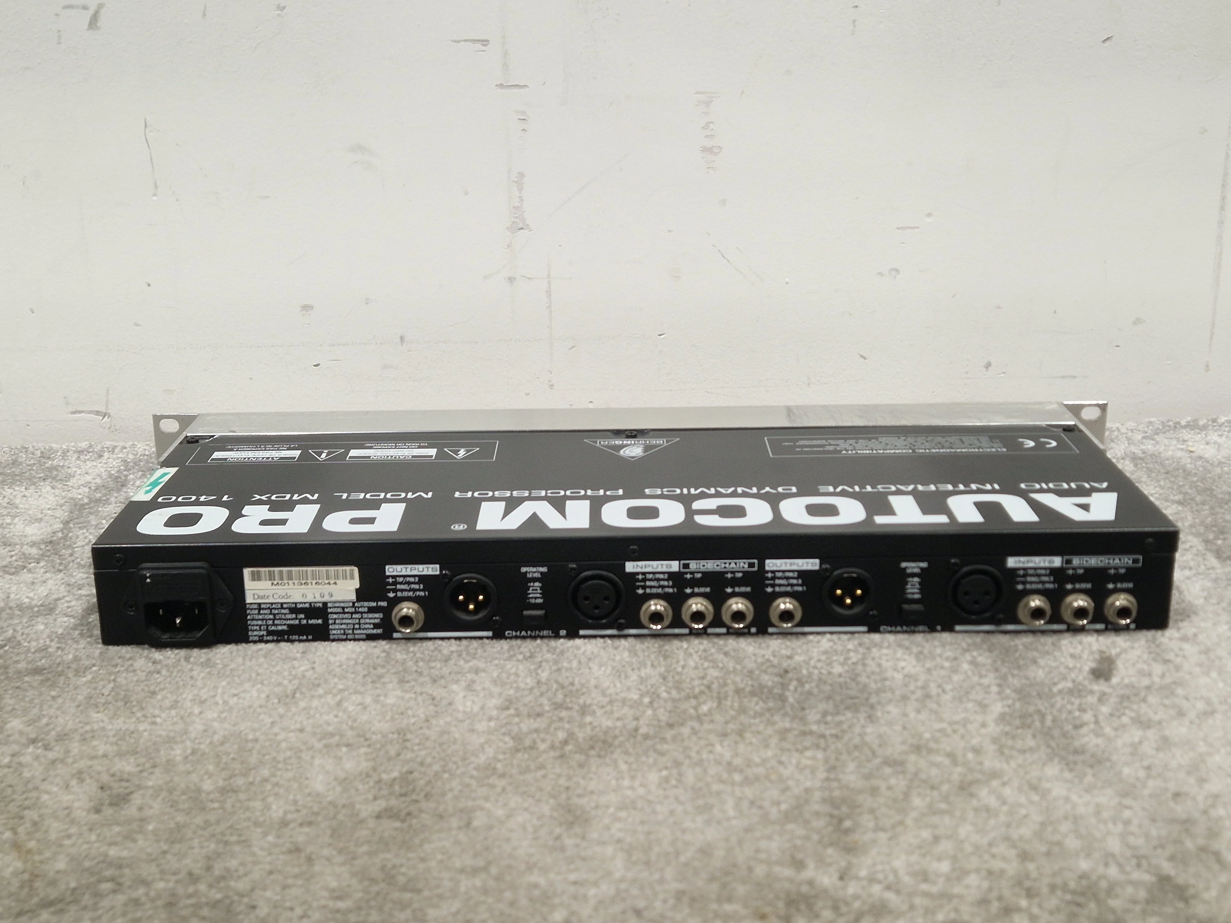 Behringer Autocom MDX1400 - Compressor/Limiter - Excellent w/ Power Supply - Image 2